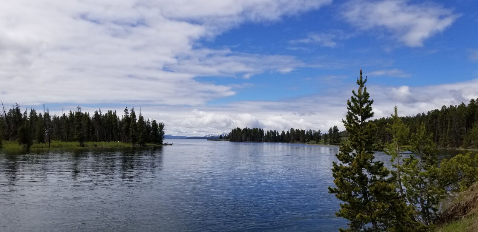 Samsung Galaxy S8 sample photo. Wyoming, lake, nature photography