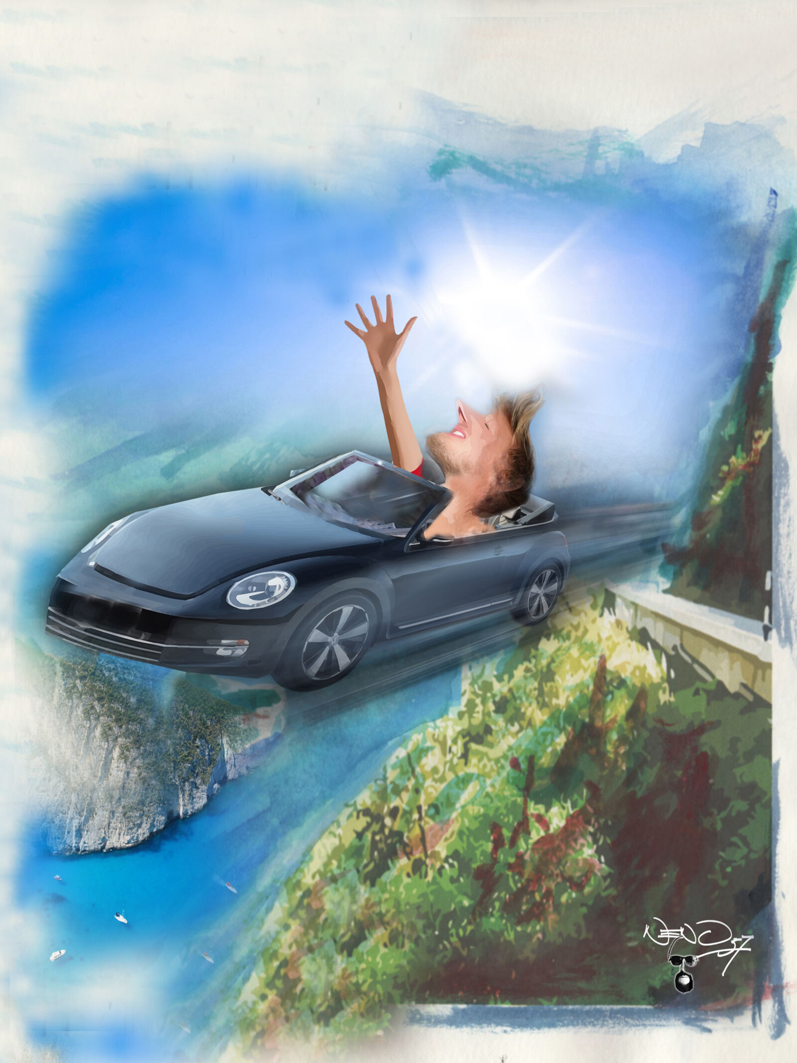 iPhone 6 Plus back camera 4.15mm f/2.2 sample photo. Car, cartoon, holiday, vacation photography