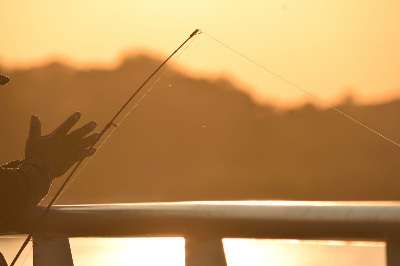 Nikon D5300 sample photo. Pesca, descanso, atardecer photography