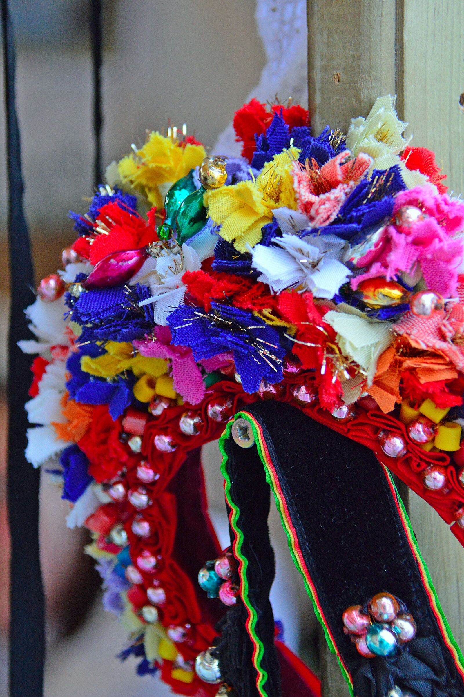 Nikon D3200 sample photo. Folk art, color, textile photography