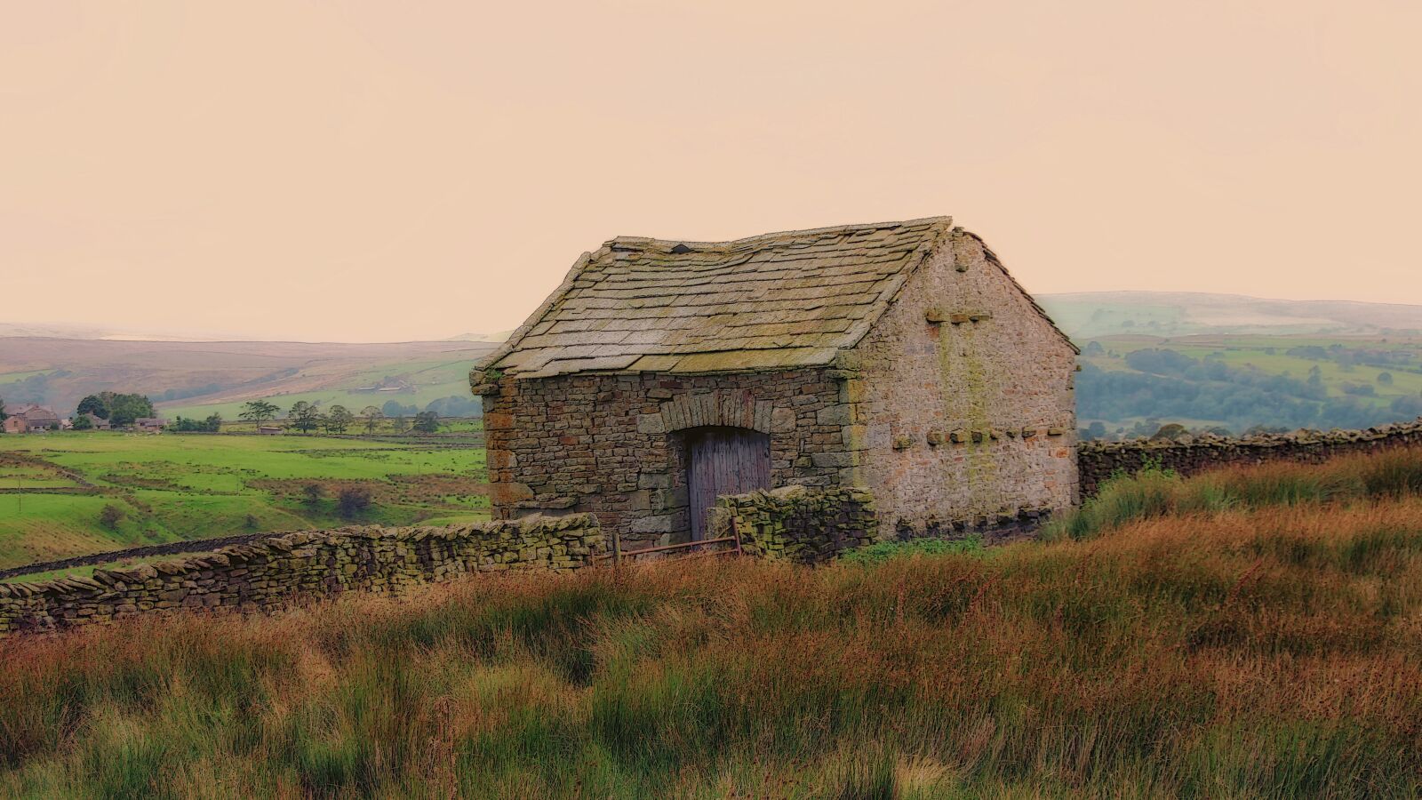 Canon EOS 2000D (EOS Rebel T7 / EOS Kiss X90 / EOS 1500D) sample photo. Yorkshire, barn, sheep photography