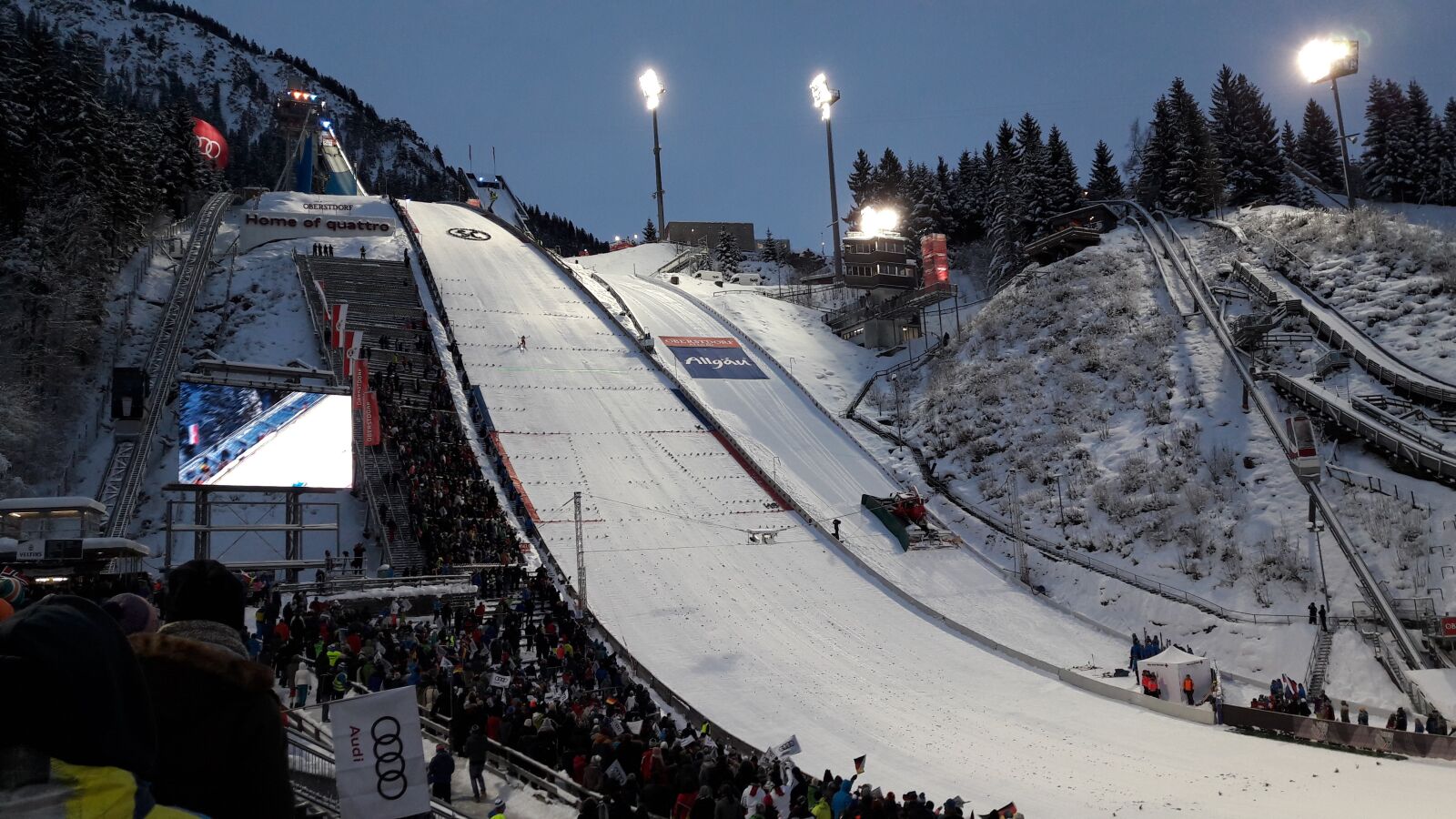 Samsung Galaxy A5(2016) sample photo. Hill, ski jump, ski photography