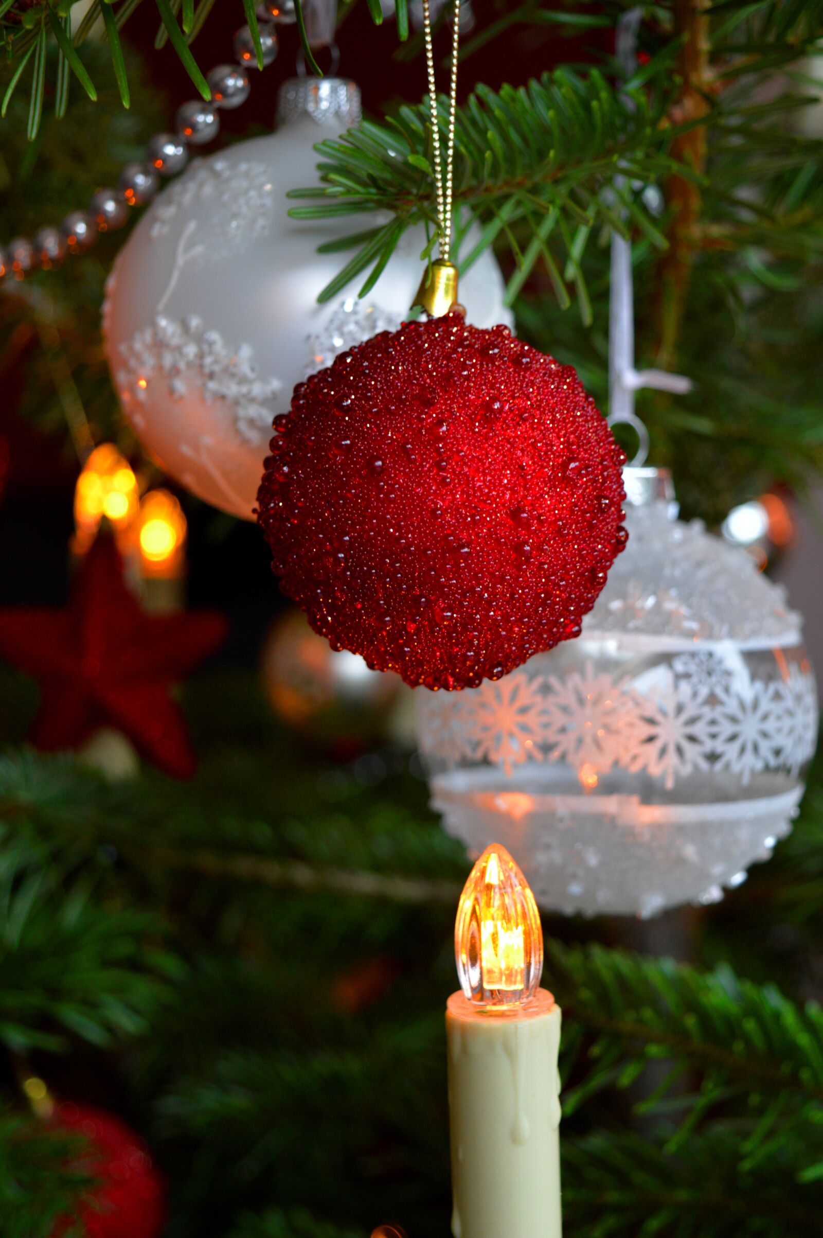 Nikon D3200 sample photo. Christmas, christbaumkugeln, christmas decorations photography