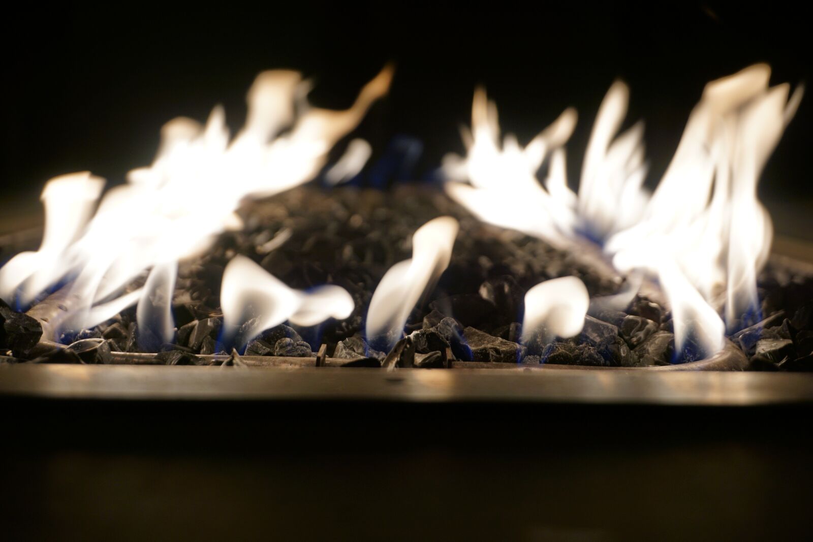 Sony a6000 sample photo. Fire, fireplace, winter photography
