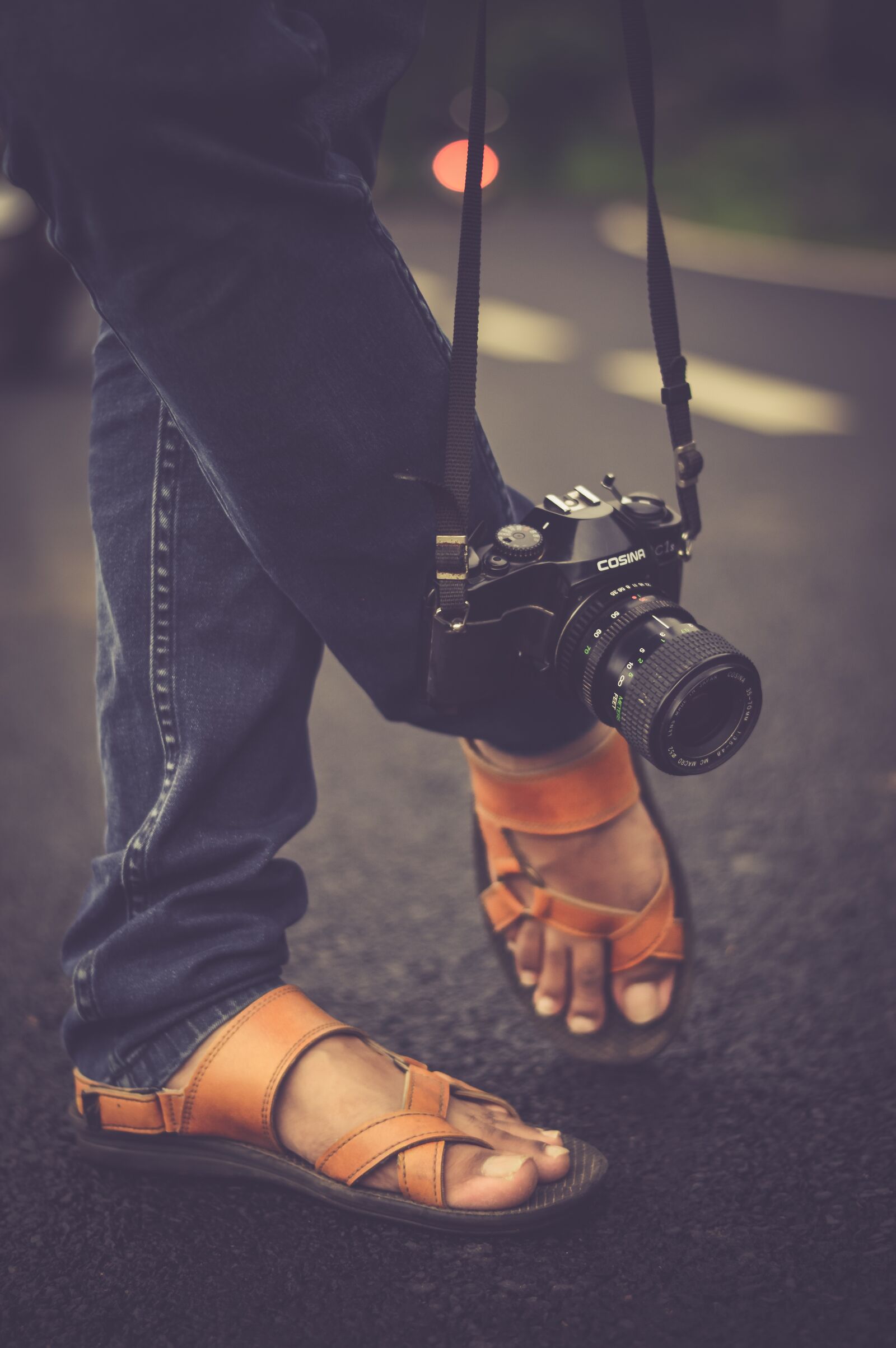 Nikon D3200 sample photo. Camera, feet, footwear photography