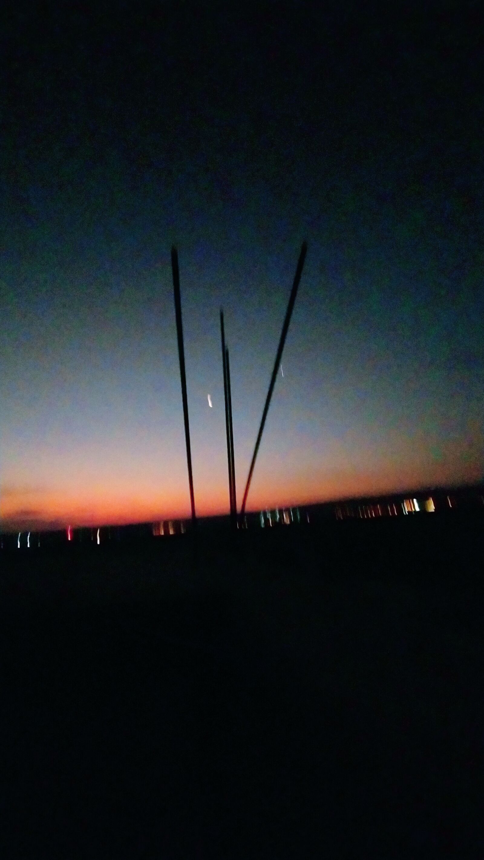 Xiaomi Mi A3 sample photo. Sunsets, sky, moon photography