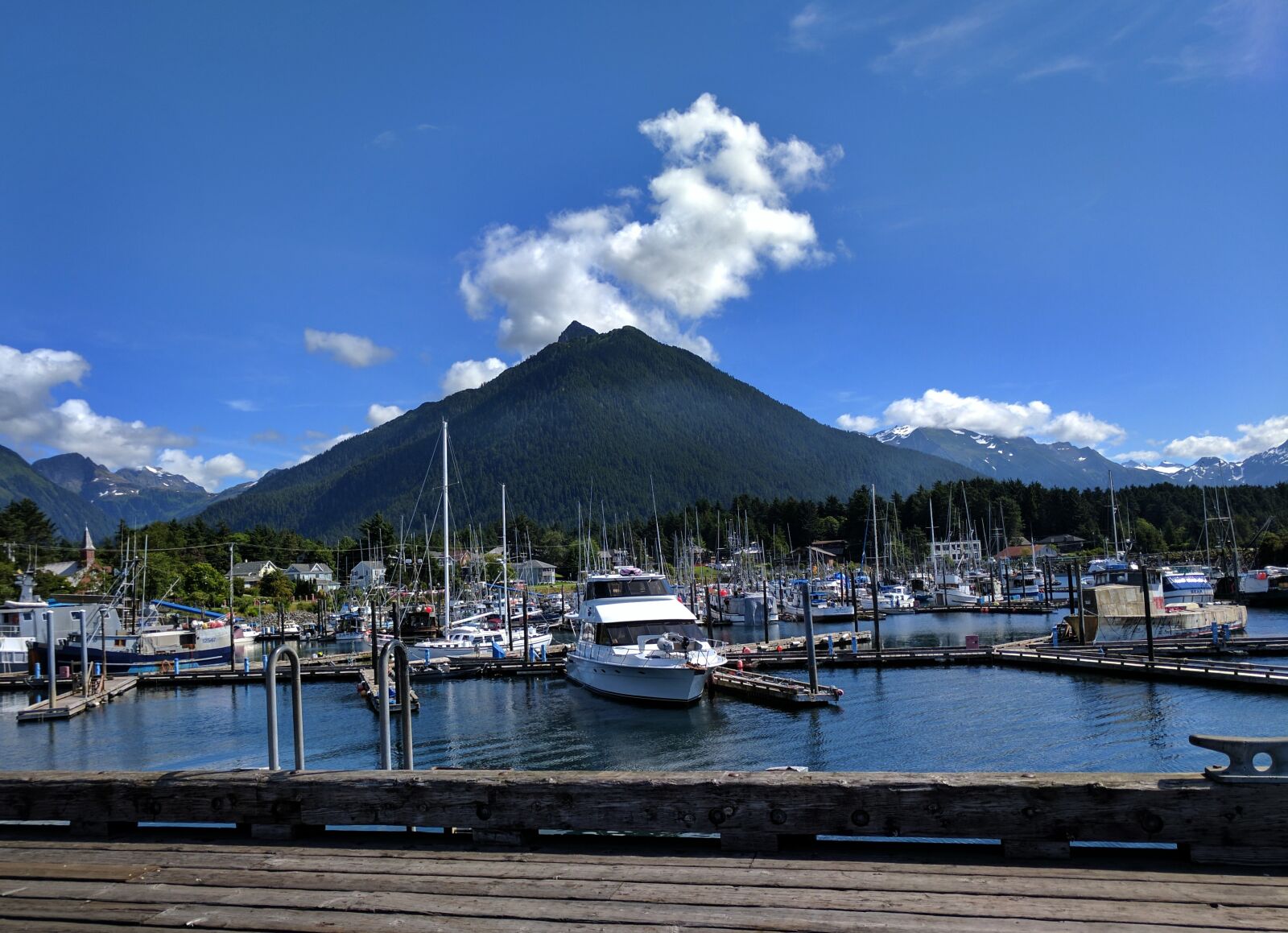 Google Pixel sample photo. Crescent harbor, sitka, harbor photography