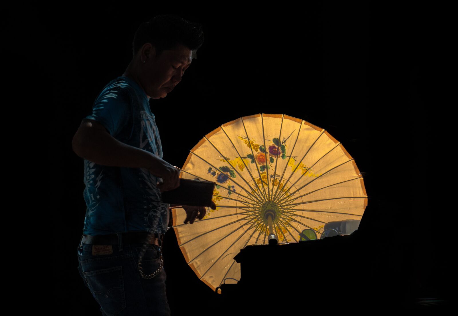 Olympus OM-D E-M5 II sample photo. Mandalay-kuthodaw pagoda, umbrella, light photography