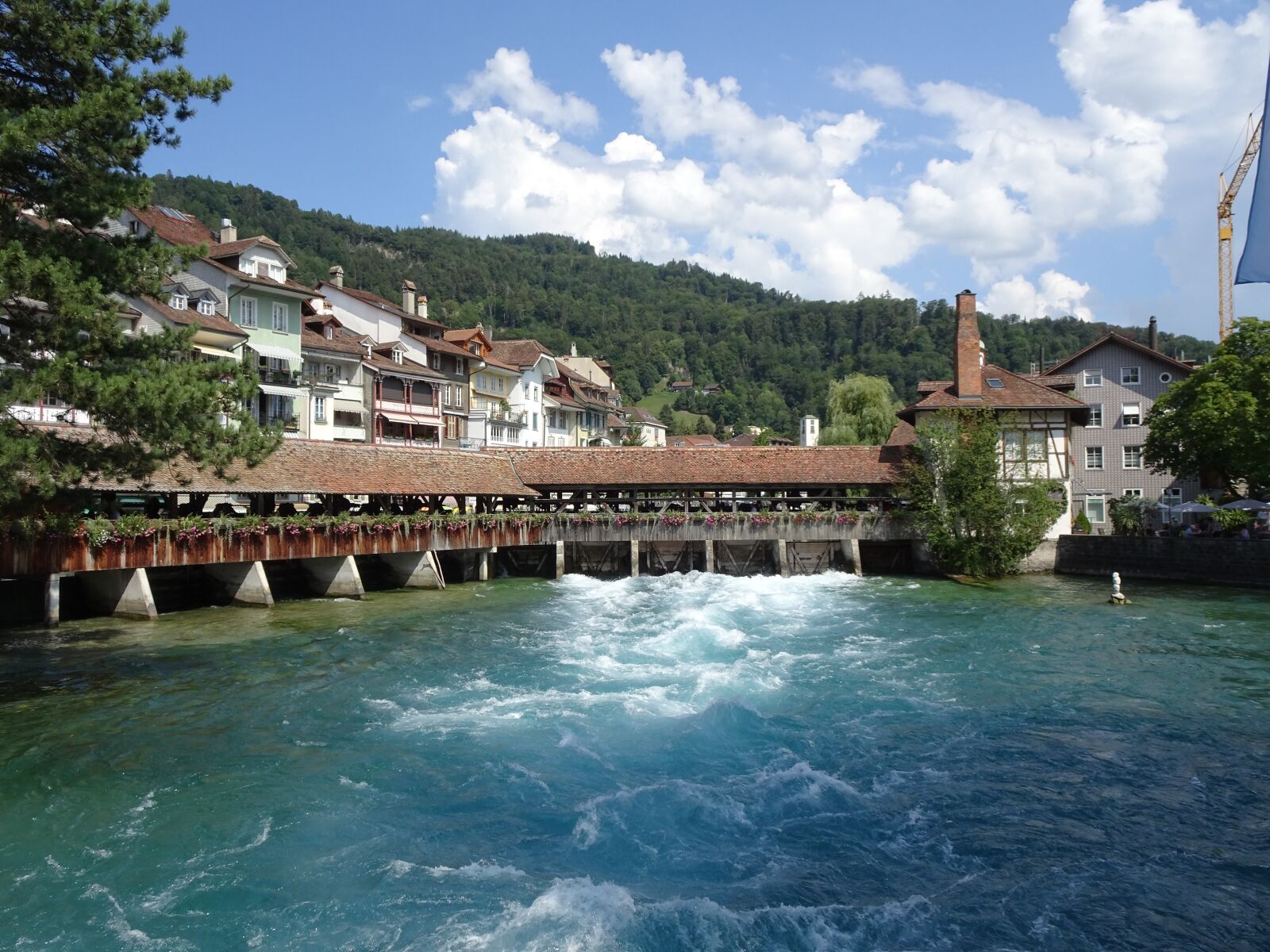 Sony Cyber-shot DSC-HX90V sample photo. Bridge, water, aare photography