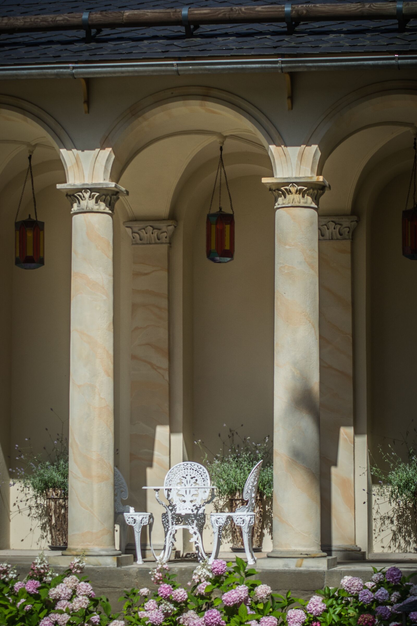 Nikon D3100 sample photo. The orangery, sychrov, architecture photography