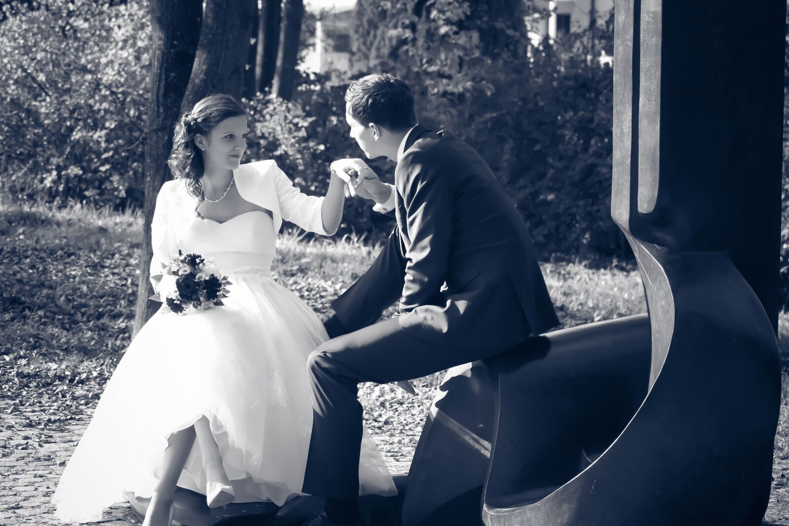 Nikon D7200 sample photo. Wedding, pair, bride photography