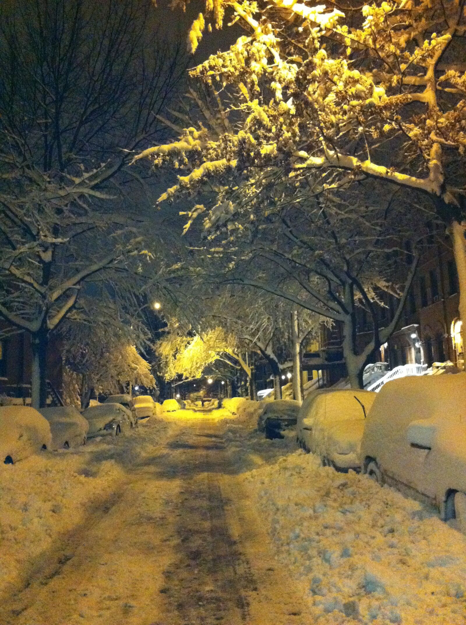 Apple iPhone 4 sample photo. Snow photography