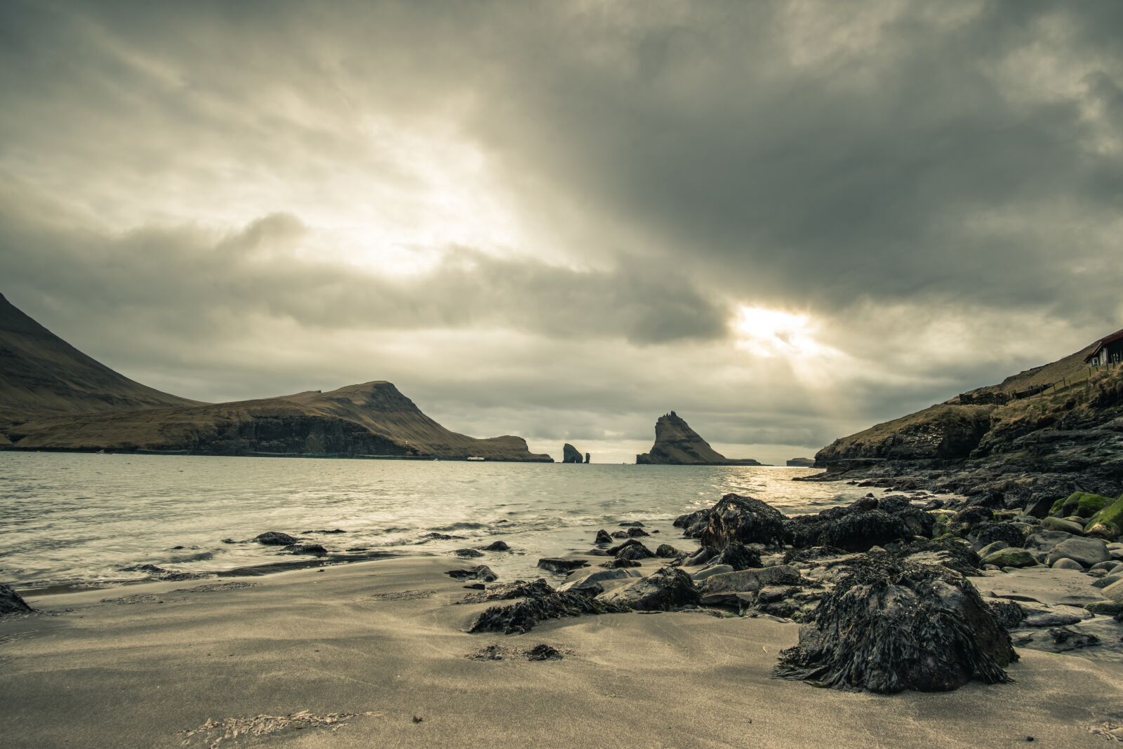 Nikon D750 sample photo. View bour from, faroe photography