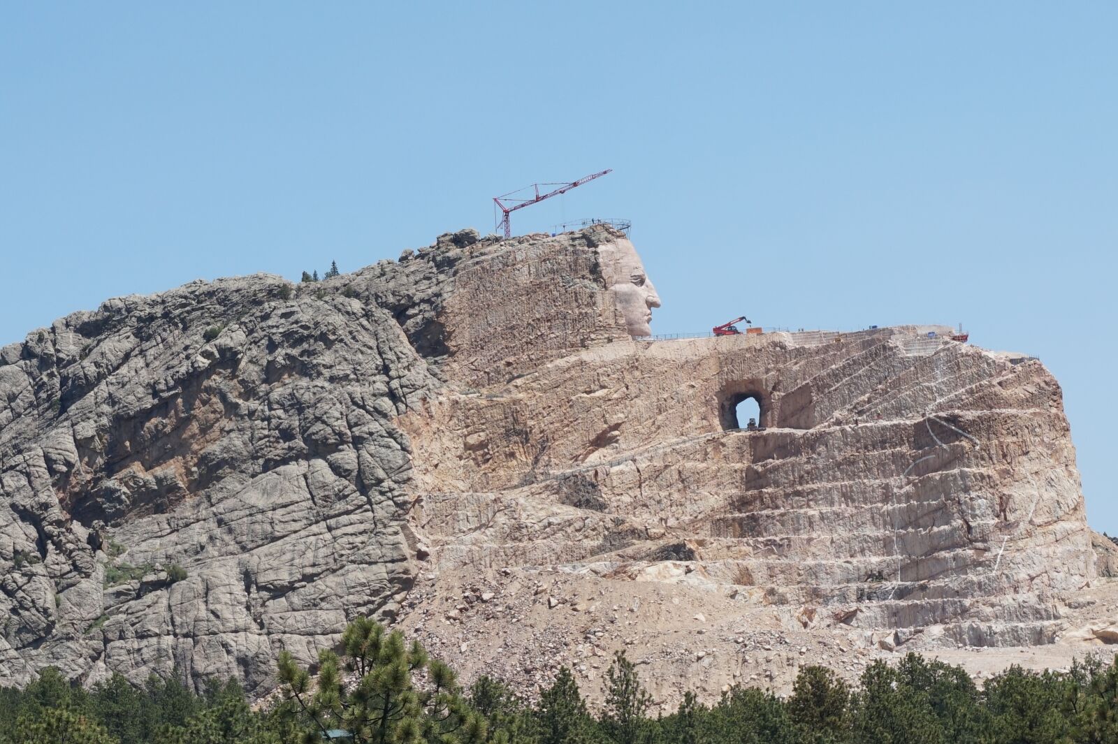 Sony Alpha a5000 (ILCE 5000) sample photo. Crazy horse memorial, s photography
