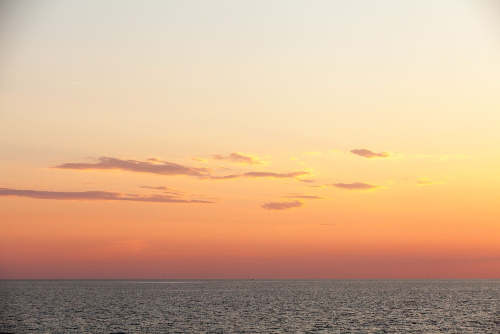 Canon EF 70-200mm F2.8L IS USM sample photo. Sunset, sea, himmel photography