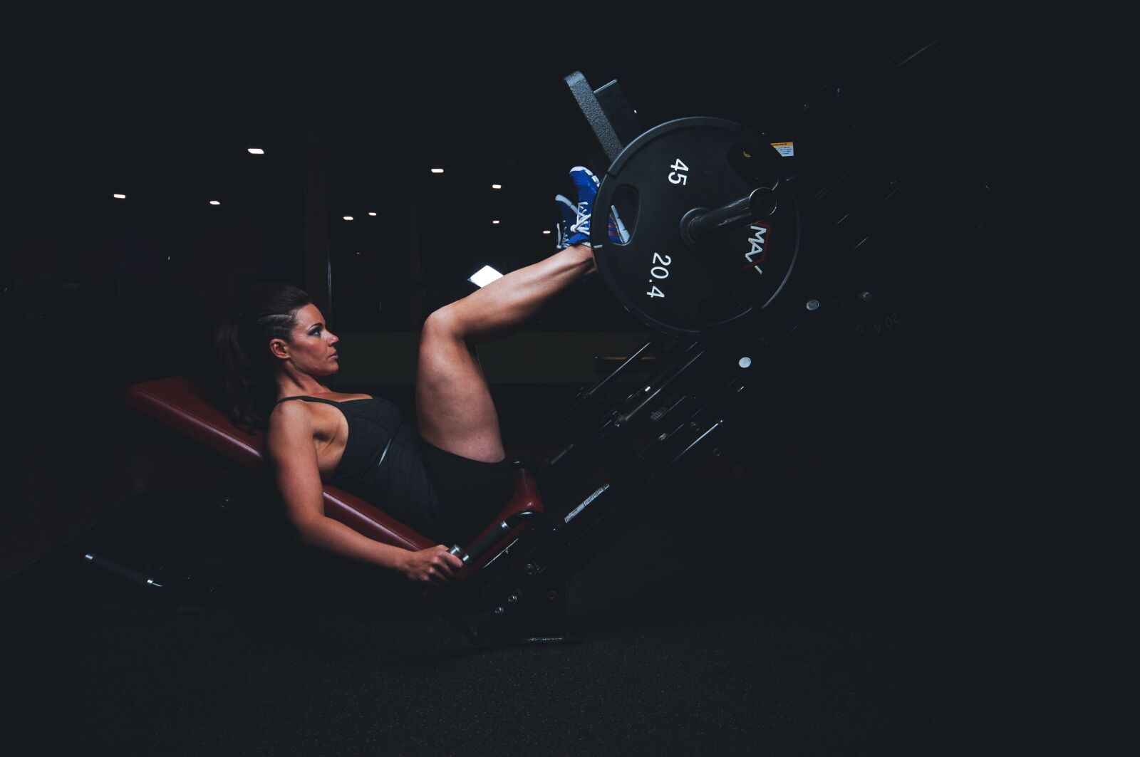 Nikon D300 sample photo. Adult, gym, athlete photography