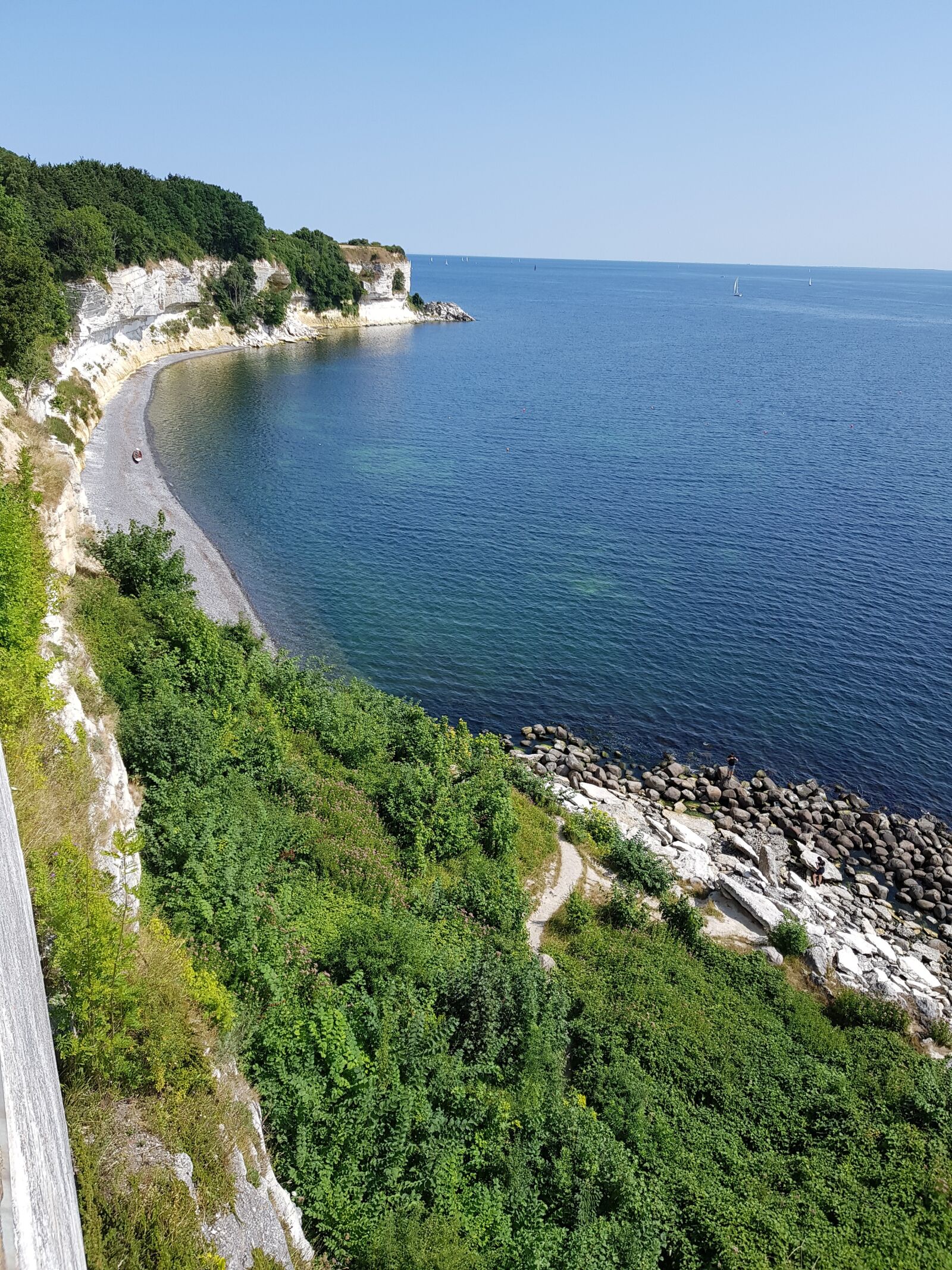 Samsung Galaxy S8 sample photo. Stevens klint, denmark, chalk photography