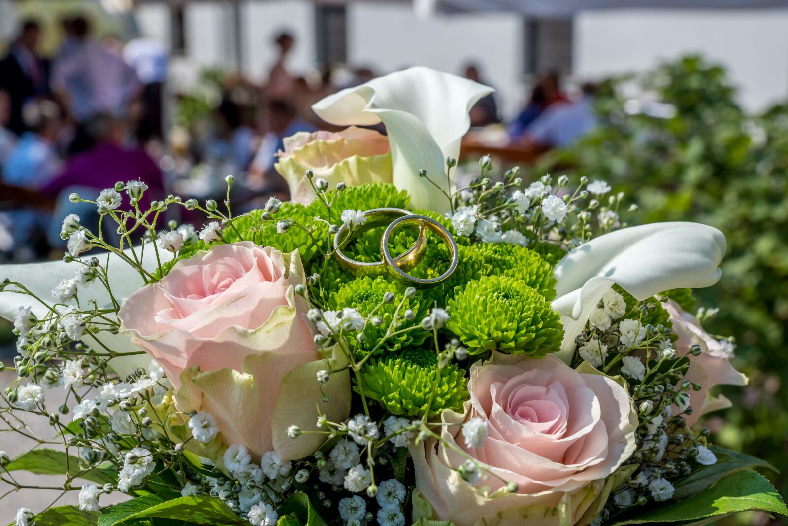 Sony SLT-A77 + Sony DT 16-50mm F2.8 SSM sample photo. Wedding, rings, bridal bouquet photography