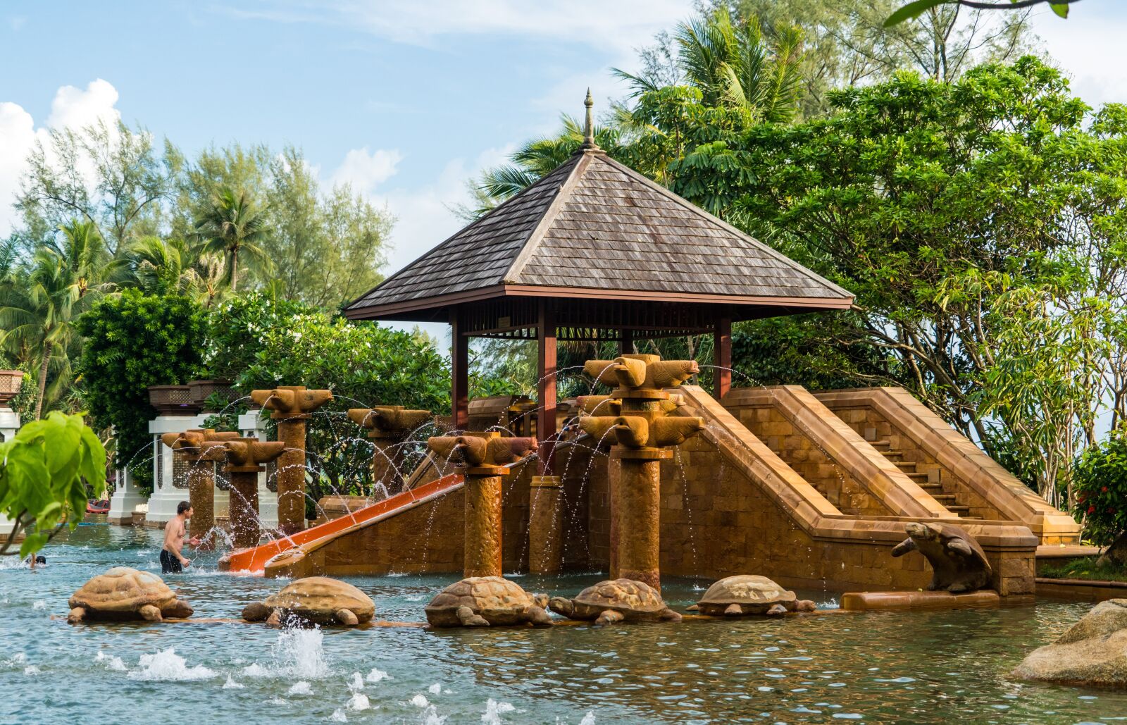 Sony a7R II + Sony FE 24-240mm F3.5-6.3 OSS sample photo. Phuket, thailand, marriott beach photography