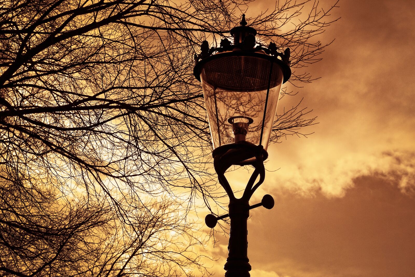 Sony Cyber-shot DSC-RX100 sample photo. Streetlamp, lantern, street lantern photography