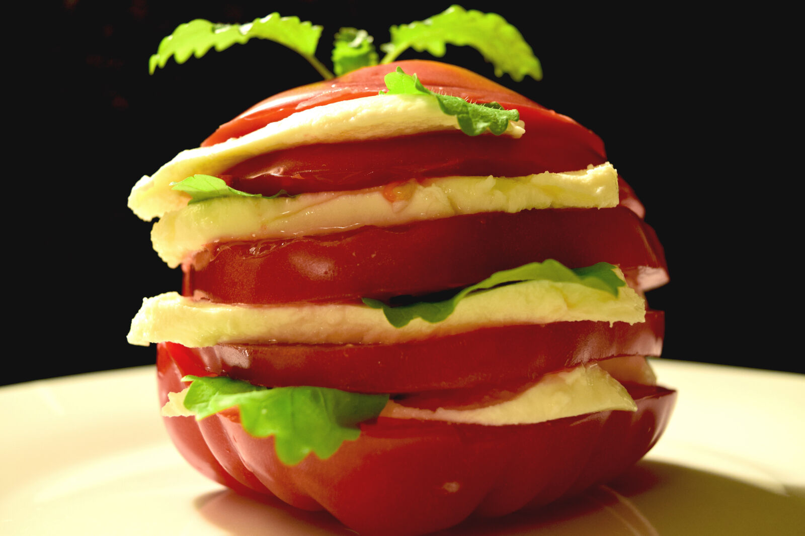Nikon D3300 sample photo. Caprese, sandwich, theme, layers photography