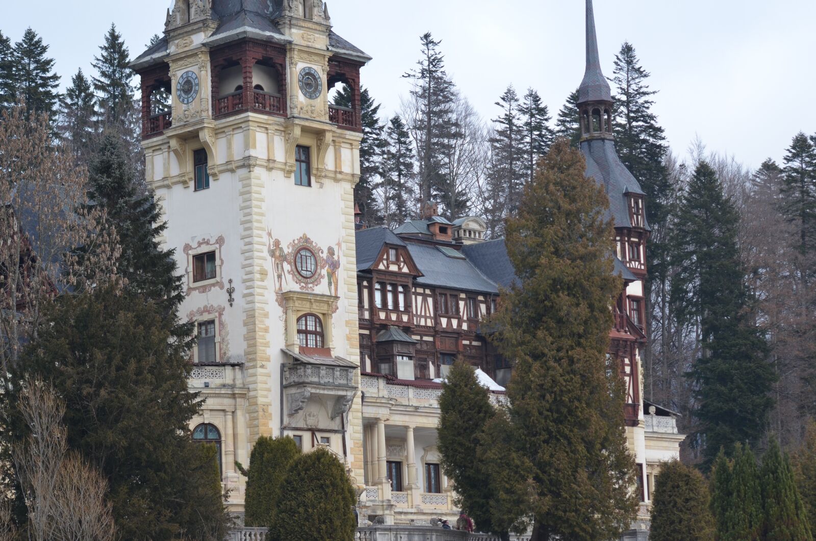 Nikon D5100 sample photo. Castle, peles, sinaia photography