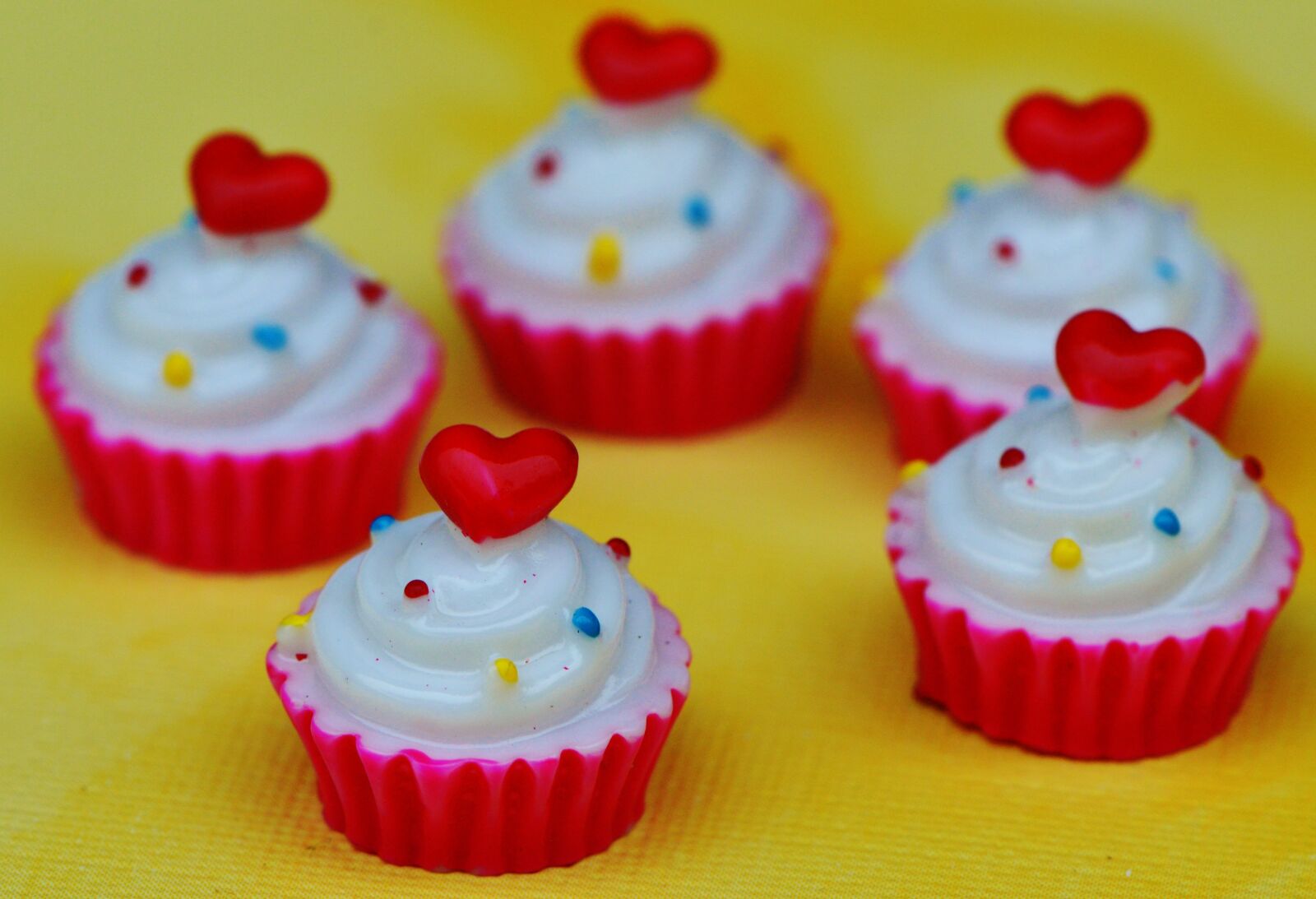 Nikon D3200 sample photo. Cupcake, cake, heart photography