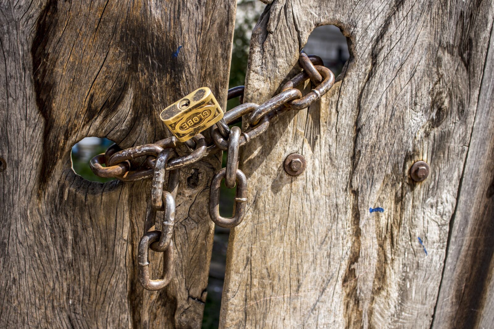 Canon EOS 700D (EOS Rebel T5i / EOS Kiss X7i) sample photo. Chains, doors, old doors photography