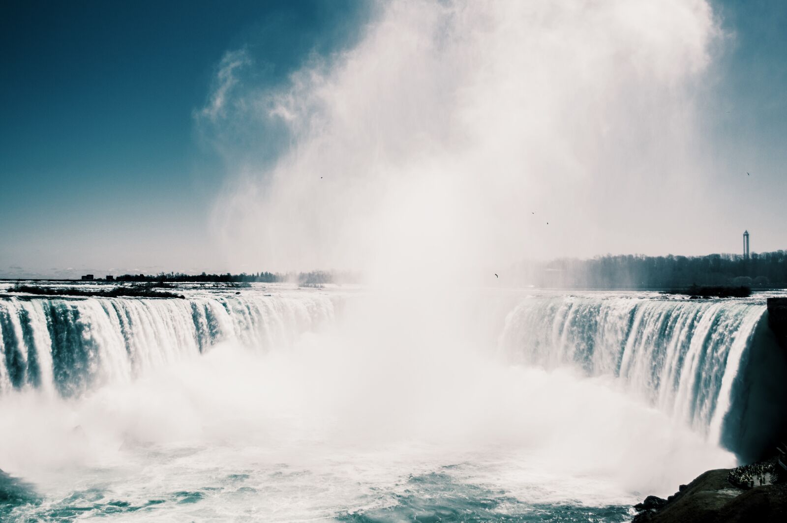 Nikon D3200 sample photo. Mist, nature, niagara falls photography