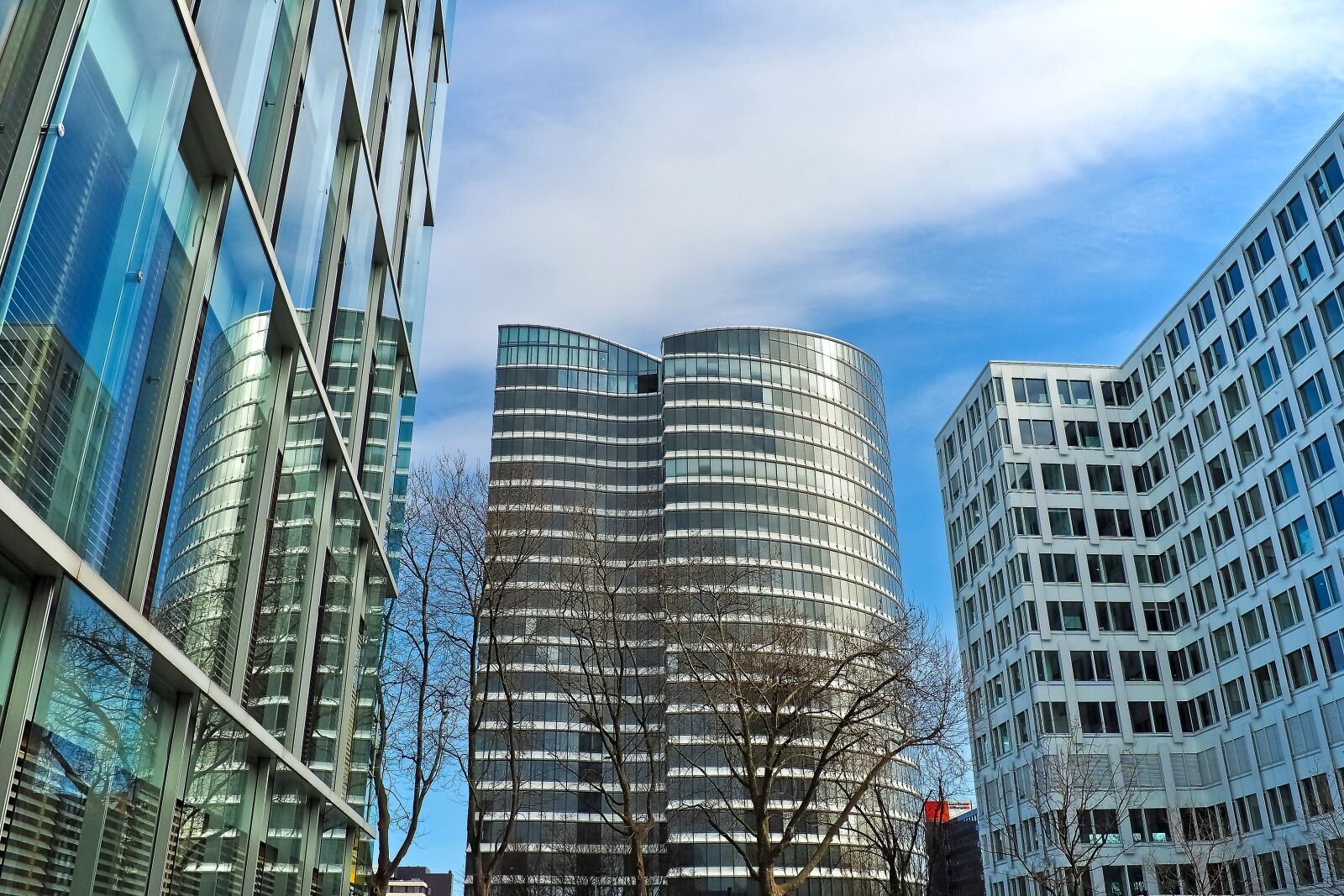 Olympus OM-D E-M10 sample photo. Architecture, skyscraper, glass facades photography