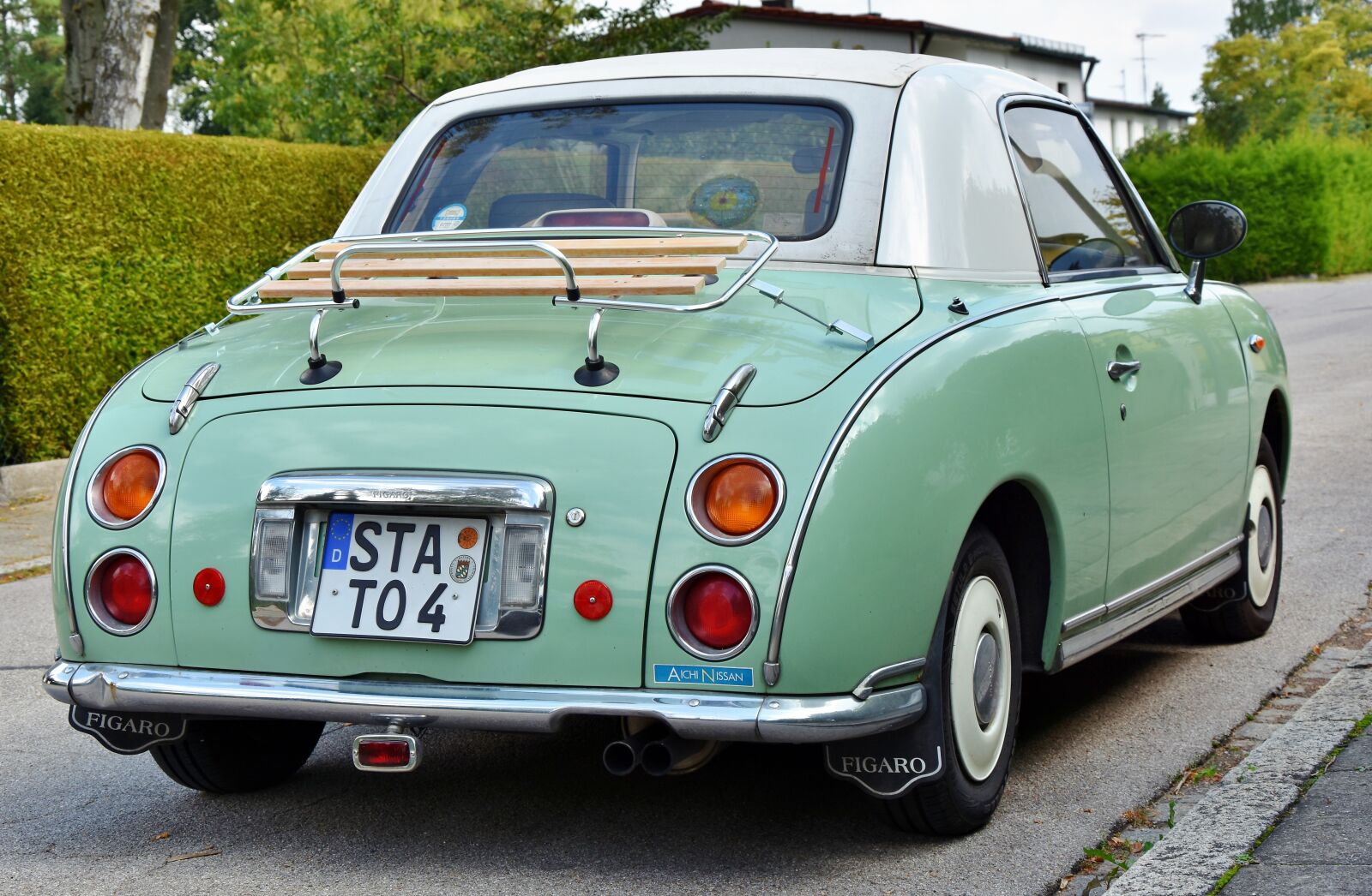 Nikon D7200 sample photo. Nissan, figaro, auto photography