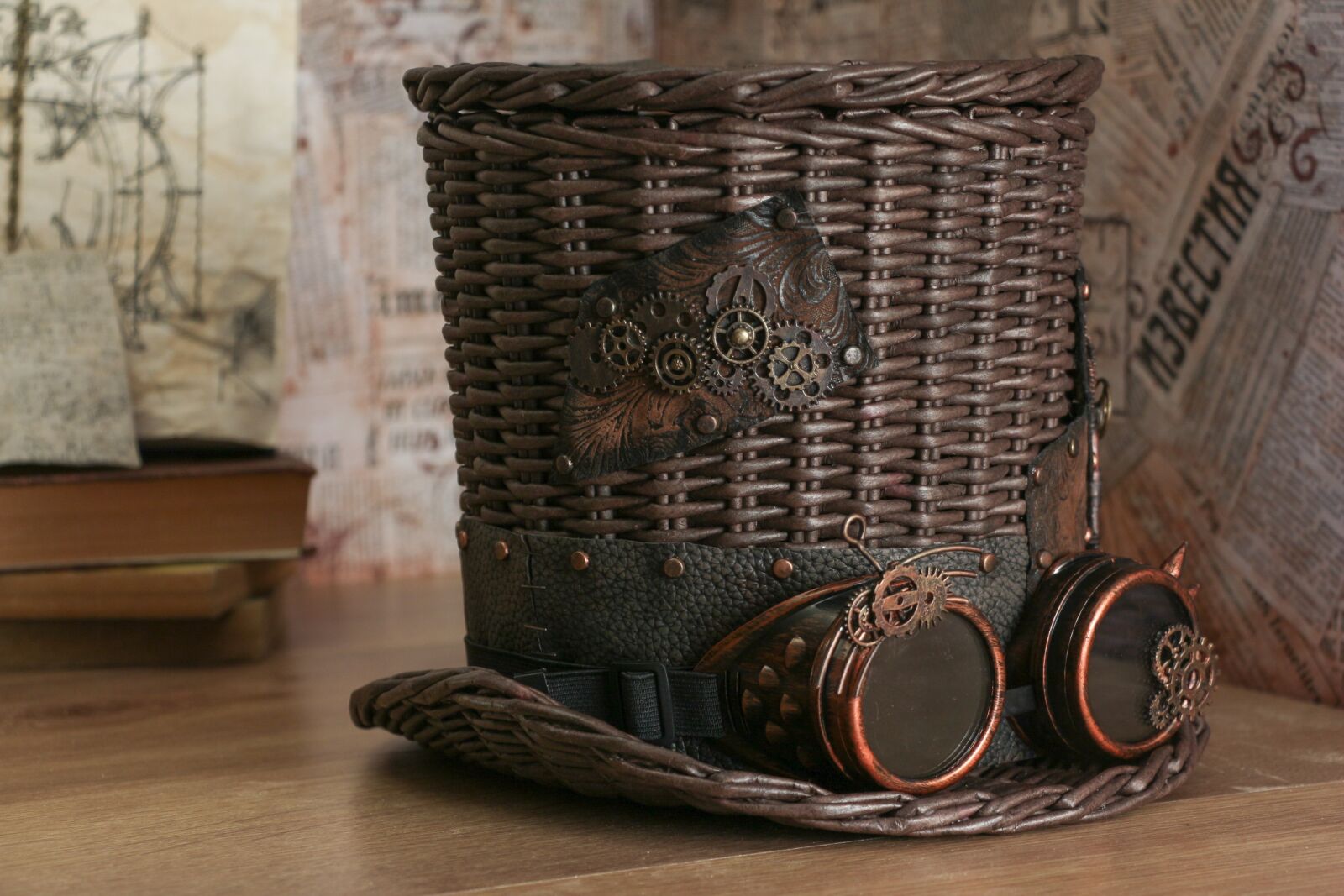 Canon EOS 650D (EOS Rebel T4i / EOS Kiss X6i) sample photo. Steampunk, gear, retro technology photography