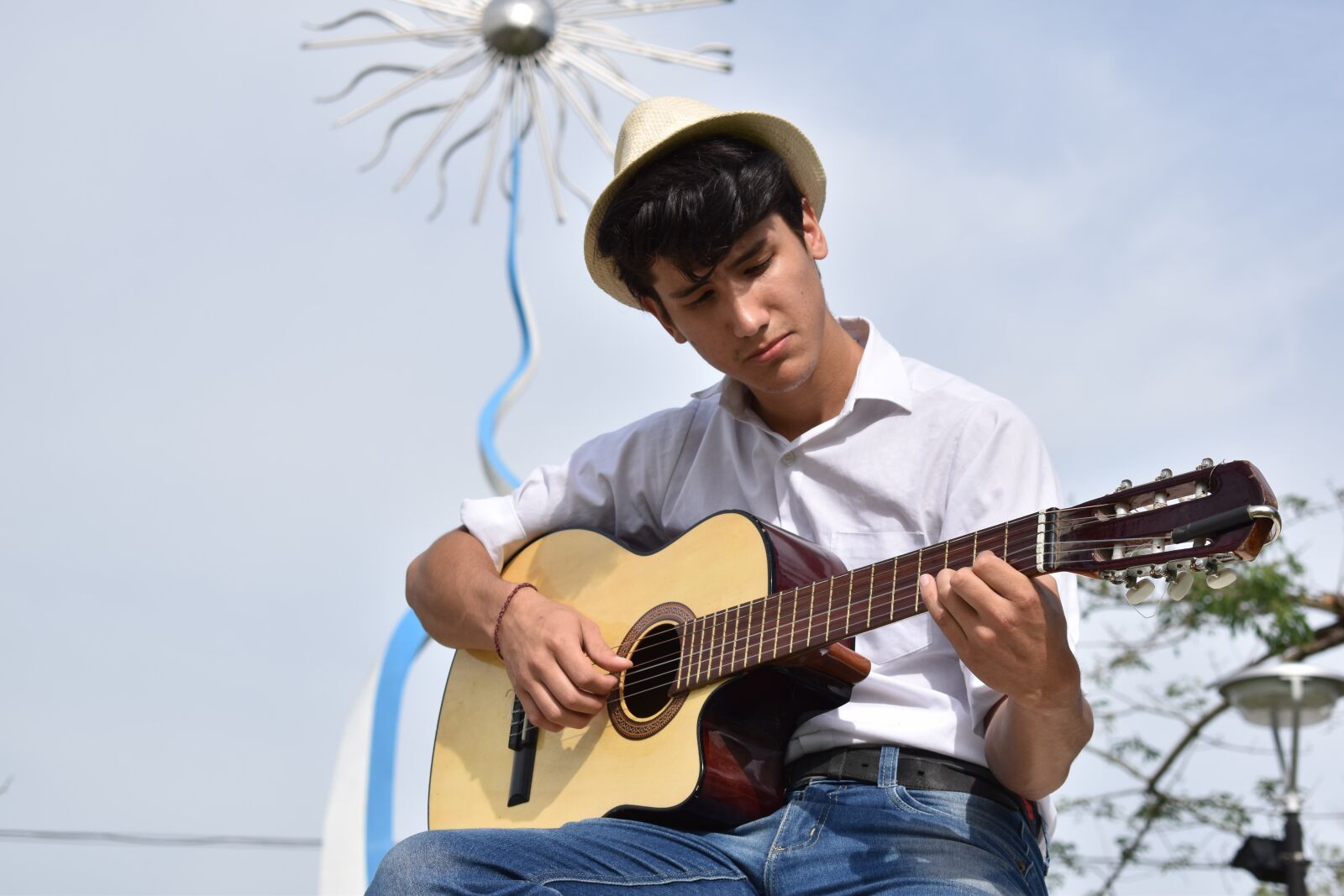 Nikon D5600 sample photo. Gian, guitarist, singer photography