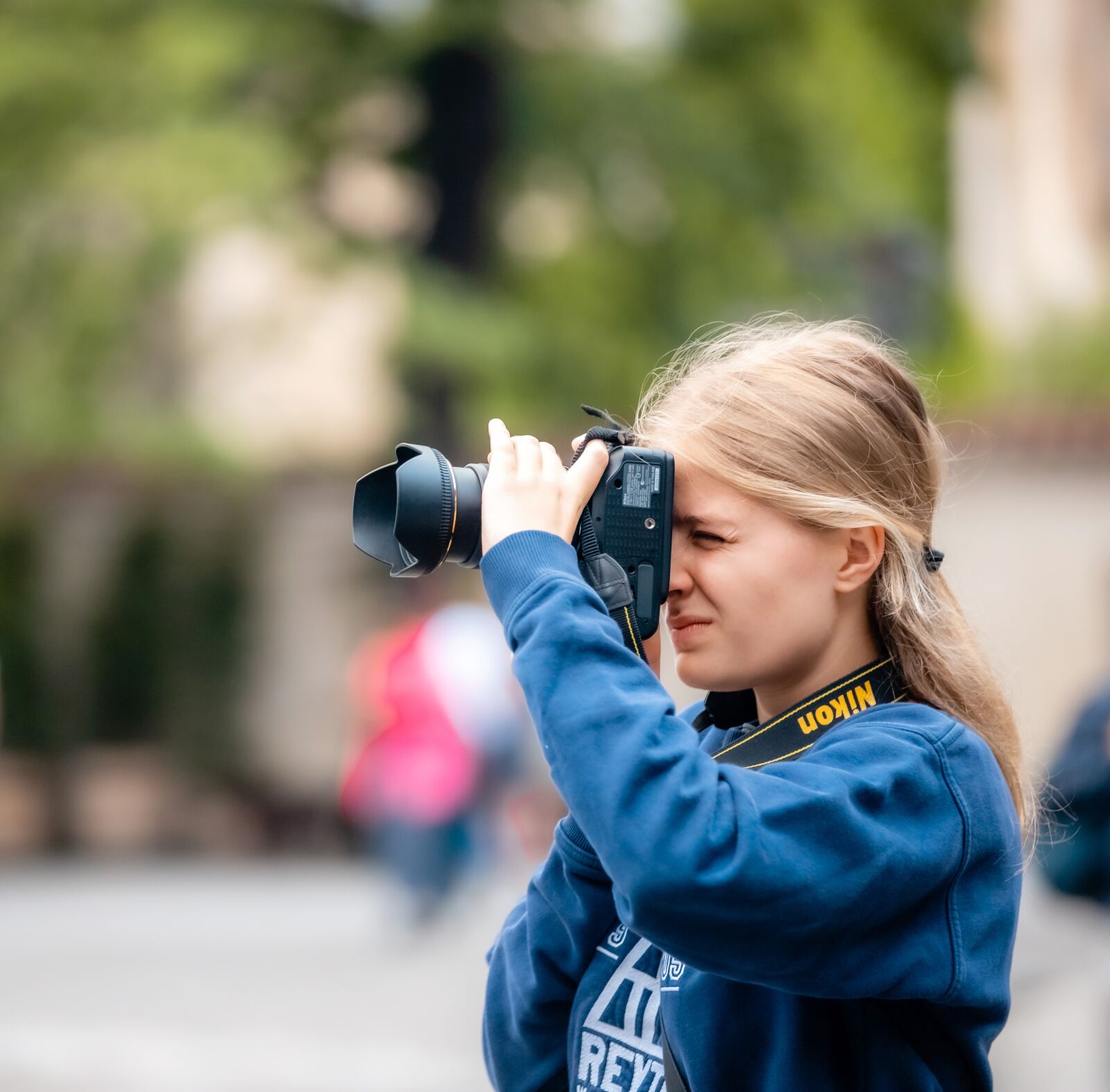 Canon EOS 6D Mark II sample photo. Photographer, girl, portrait photography