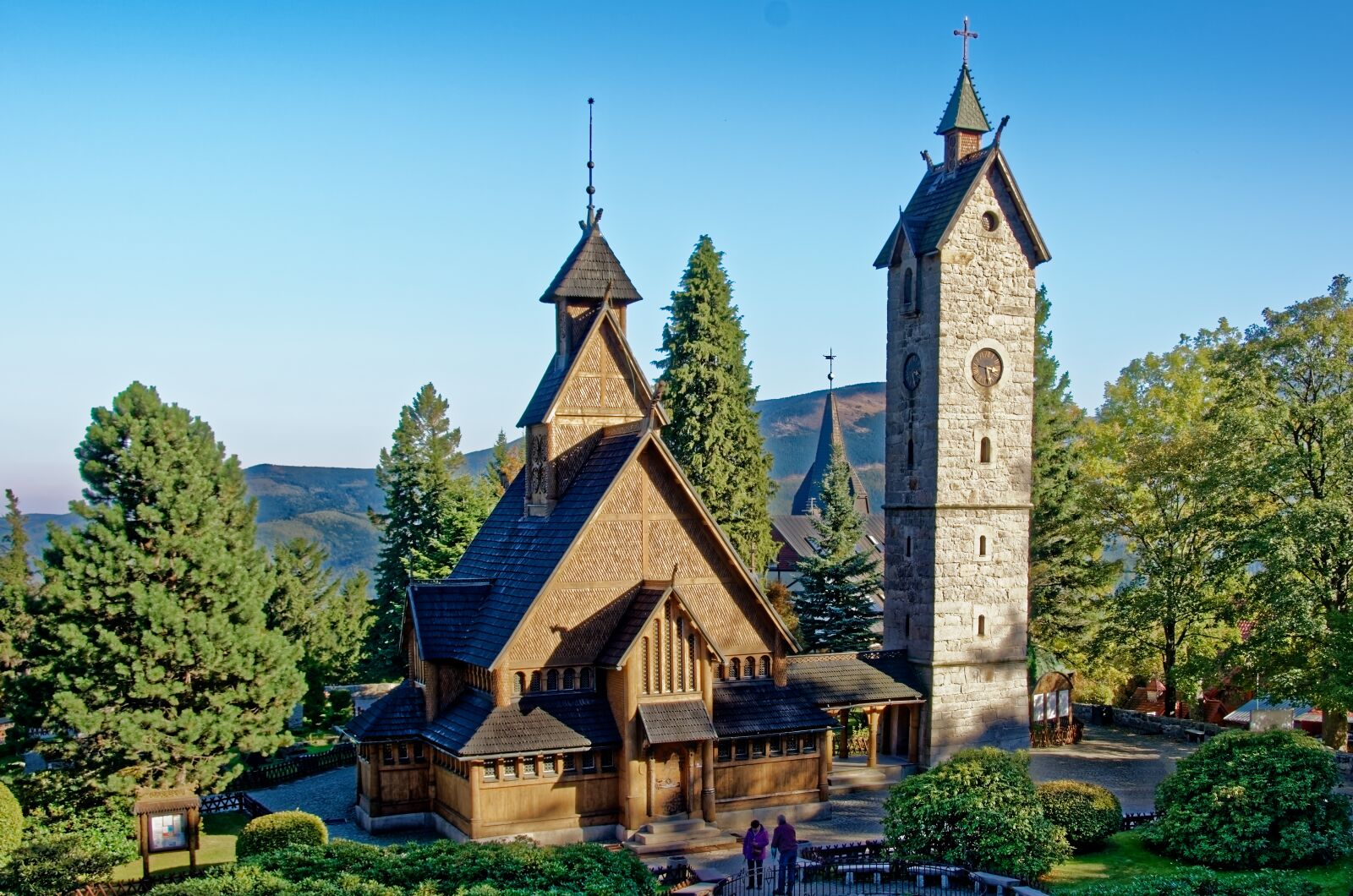 Nikon D7000 sample photo. Poland, silesia, stave church photography