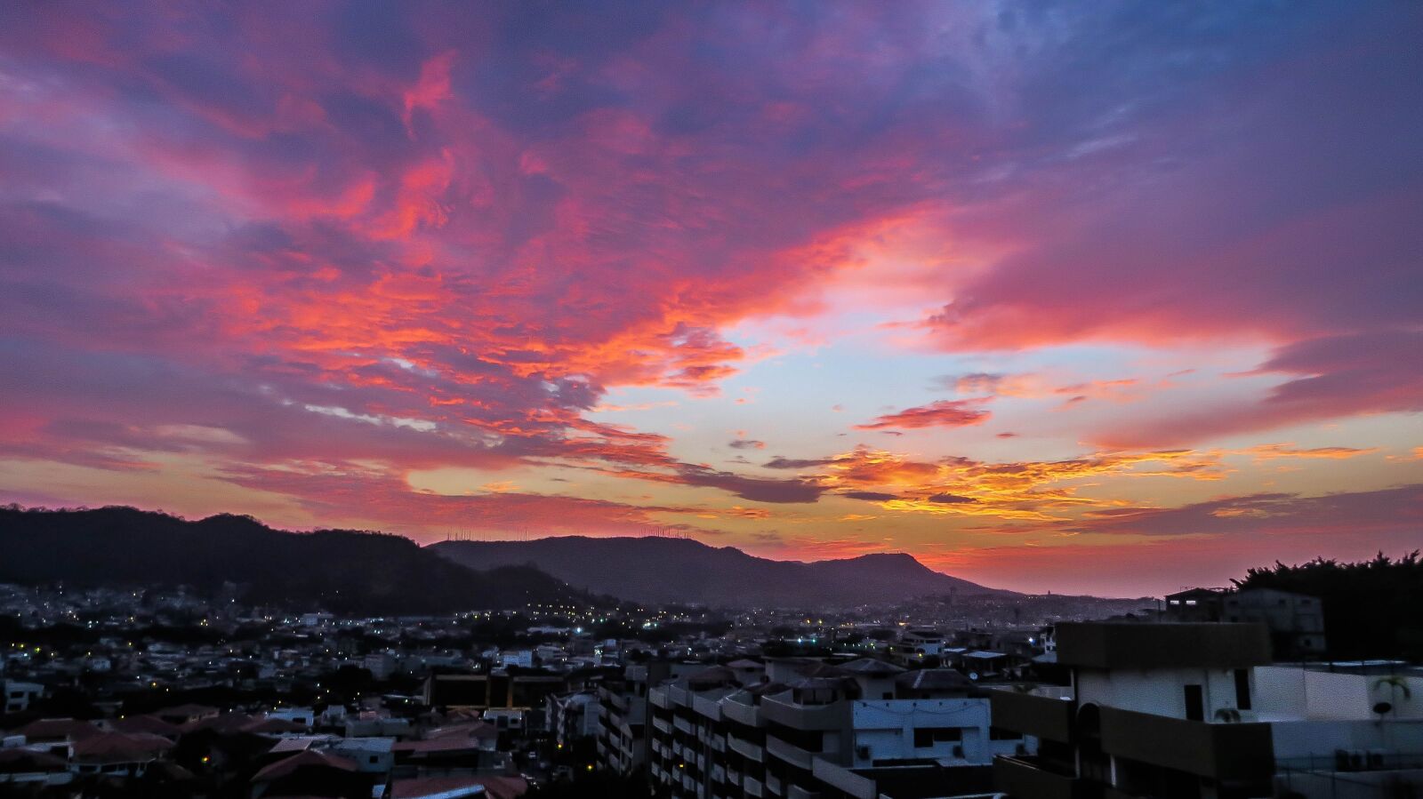 Canon PowerShot SX50 HS sample photo. Sunset, equator, guayaquil photography