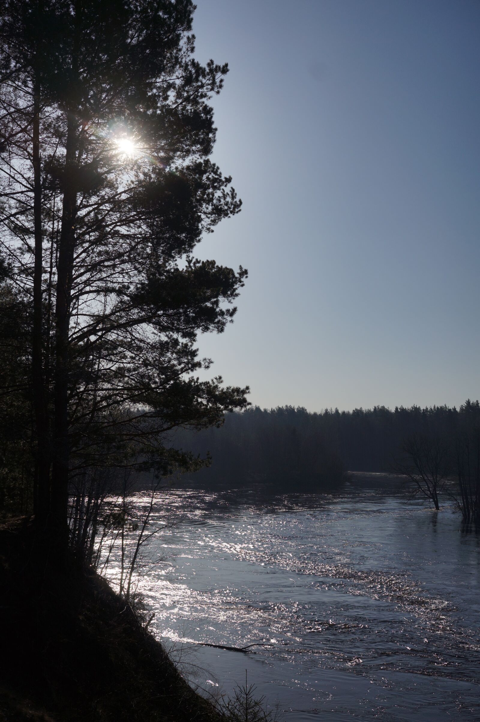 Sony Alpha NEX-5N sample photo. Sun, river, water photography