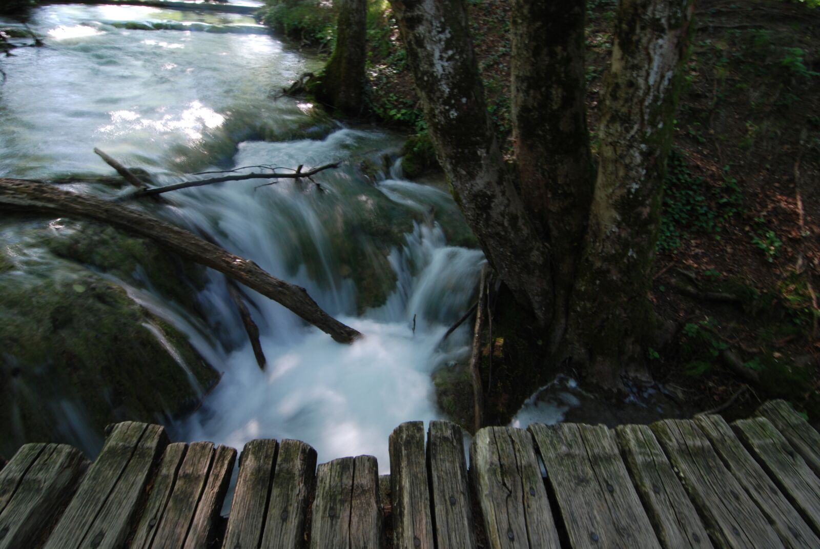 Nikon D80 sample photo. Falls, brook, water photography