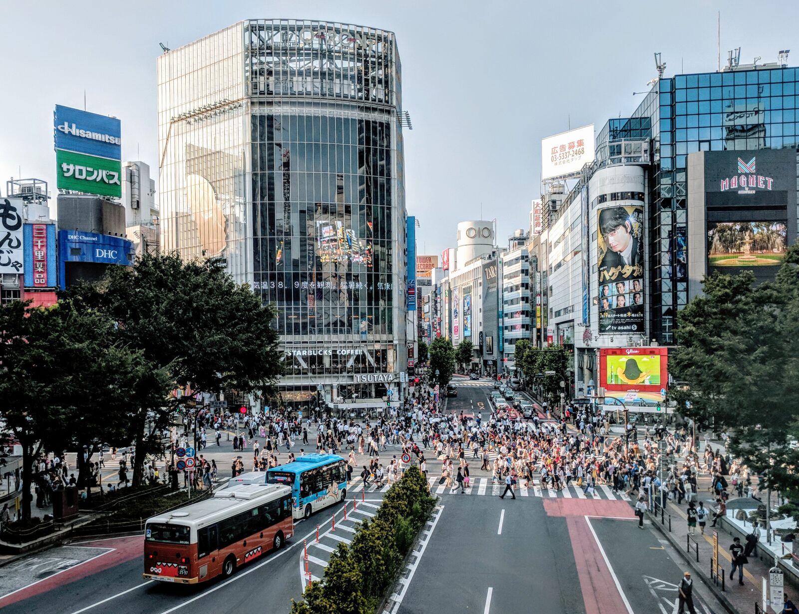 Google Pixel sample photo. Shibuya, japan, travel photography