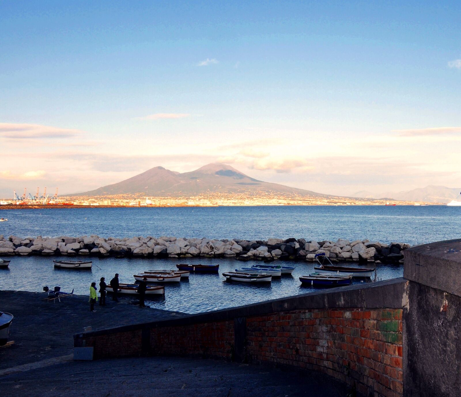 Nikon D90 sample photo. Naples, italy, sea photography