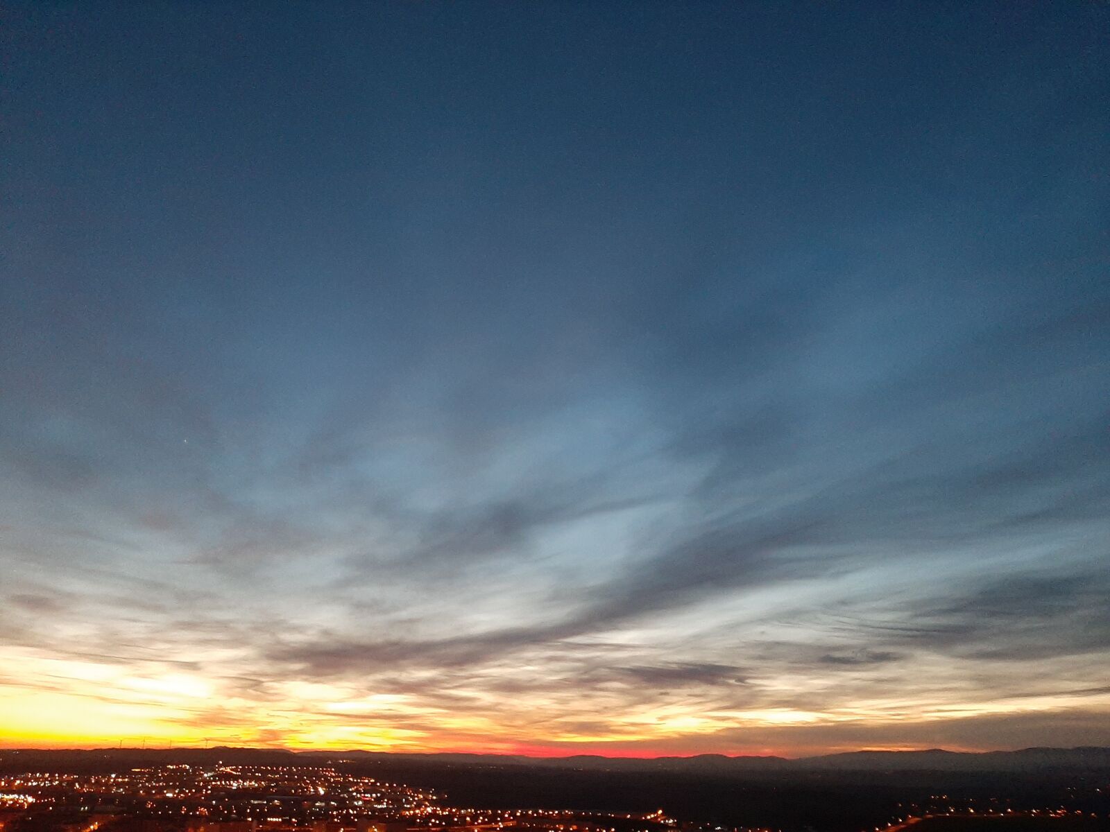 Samsung Galaxy A50 sample photo. Sunset, sky, panorama photography