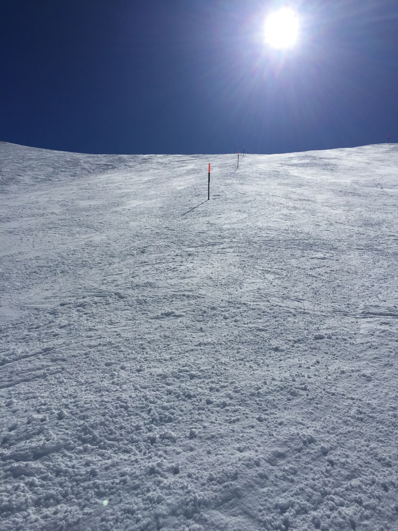 Apple iPhone 6 sample photo. Switzerland, sedrun, ski run photography