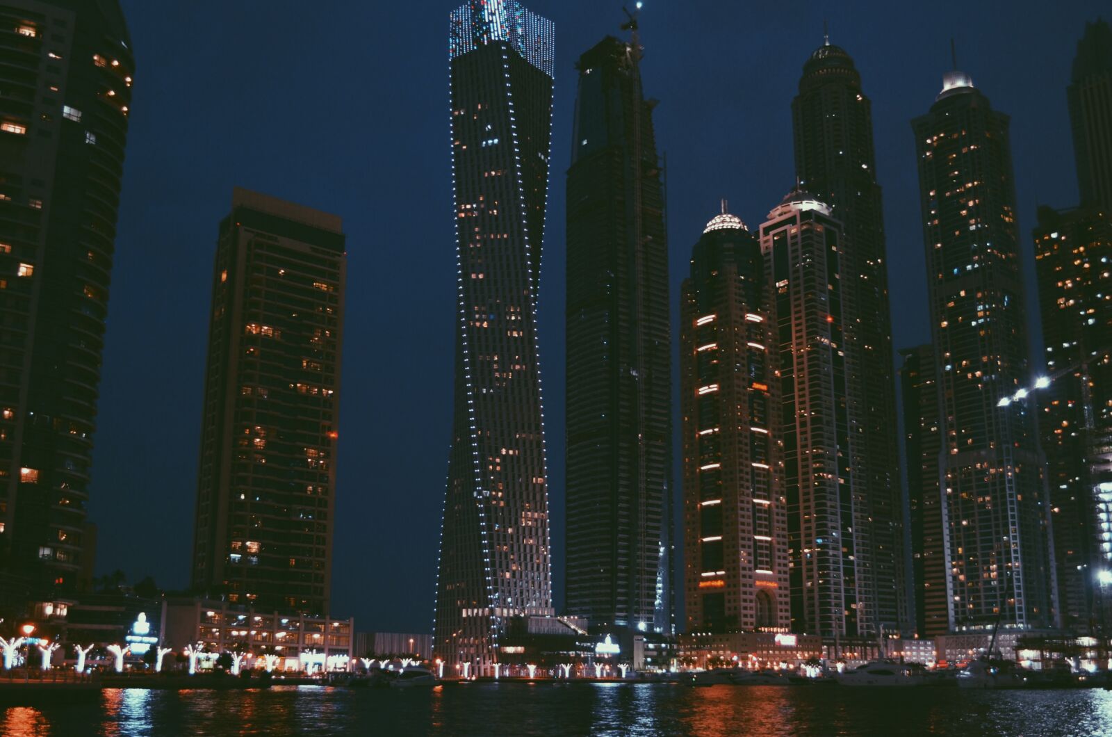 Nikon D5100 sample photo. Illuminated, city, at, night photography
