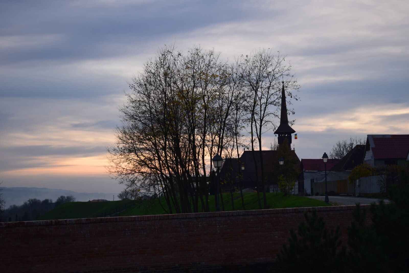 Nikon D5300 sample photo. Sunset, night, the church photography