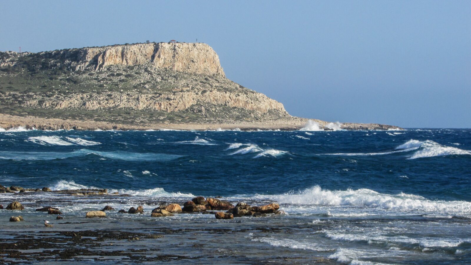 Canon PowerShot SX400 IS sample photo. Cyprus, cavo greko, rocks photography