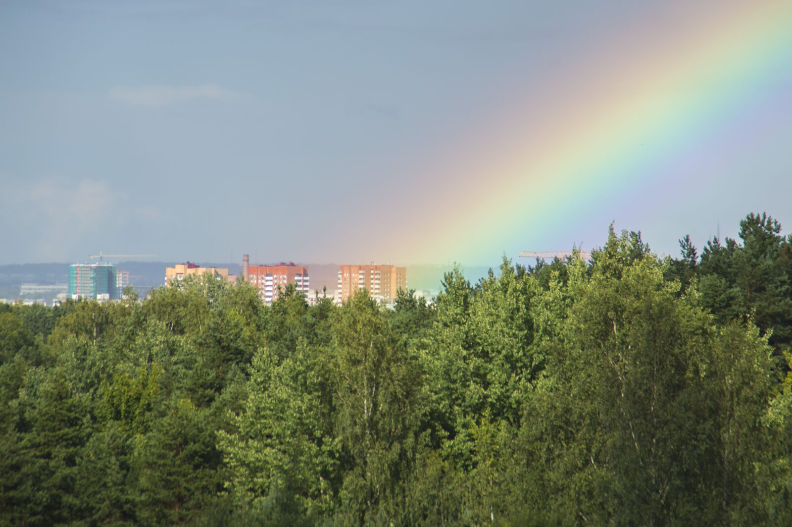Nikon D3200 + Tamron AF 18-200mm F3.5-6.3 XR Di II LD Aspherical (IF) Macro sample photo. Rainbow, tallinn, estonia photography
