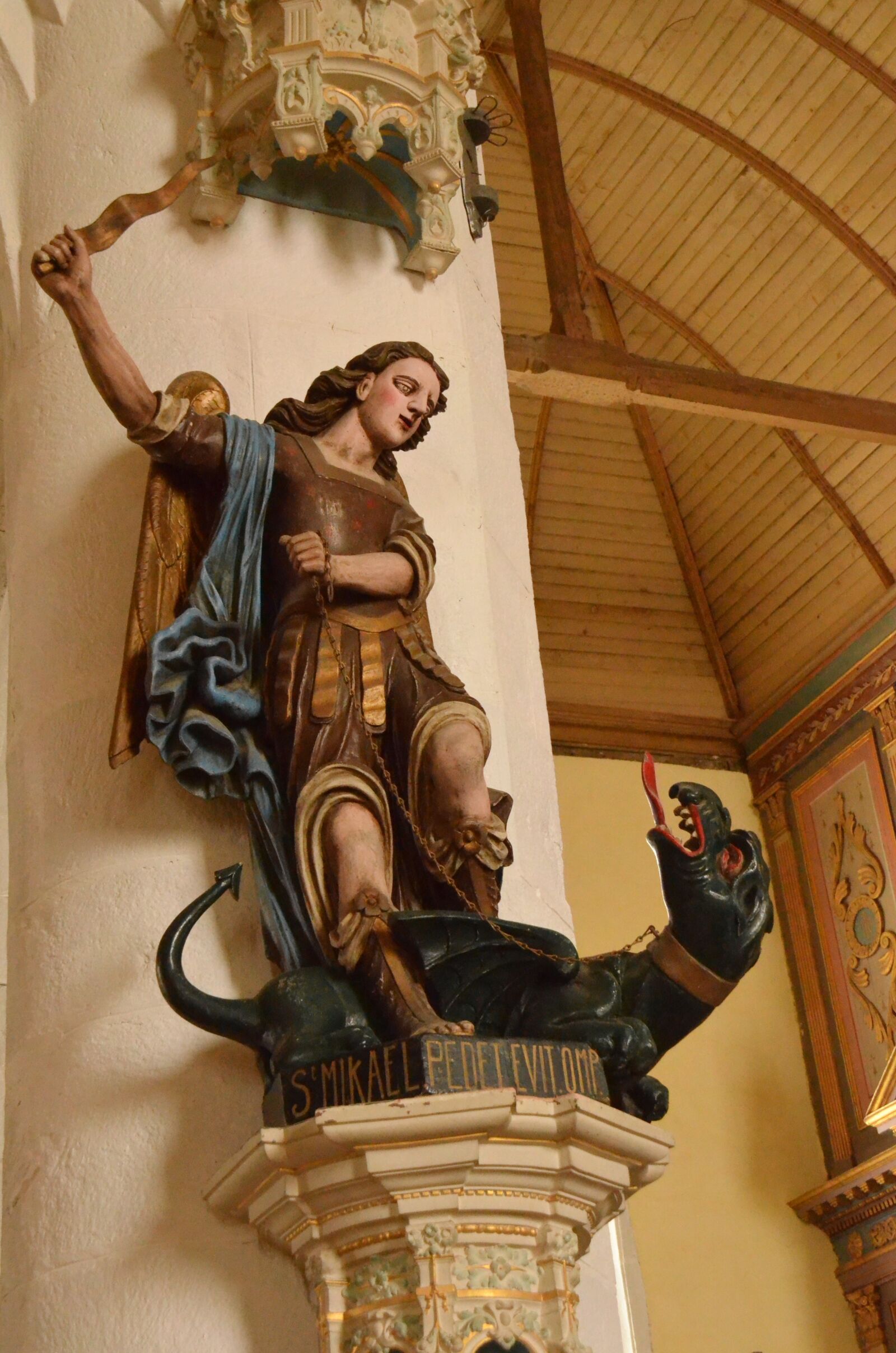 Nikon D7000 sample photo. Sint joris, dragon, holy photography