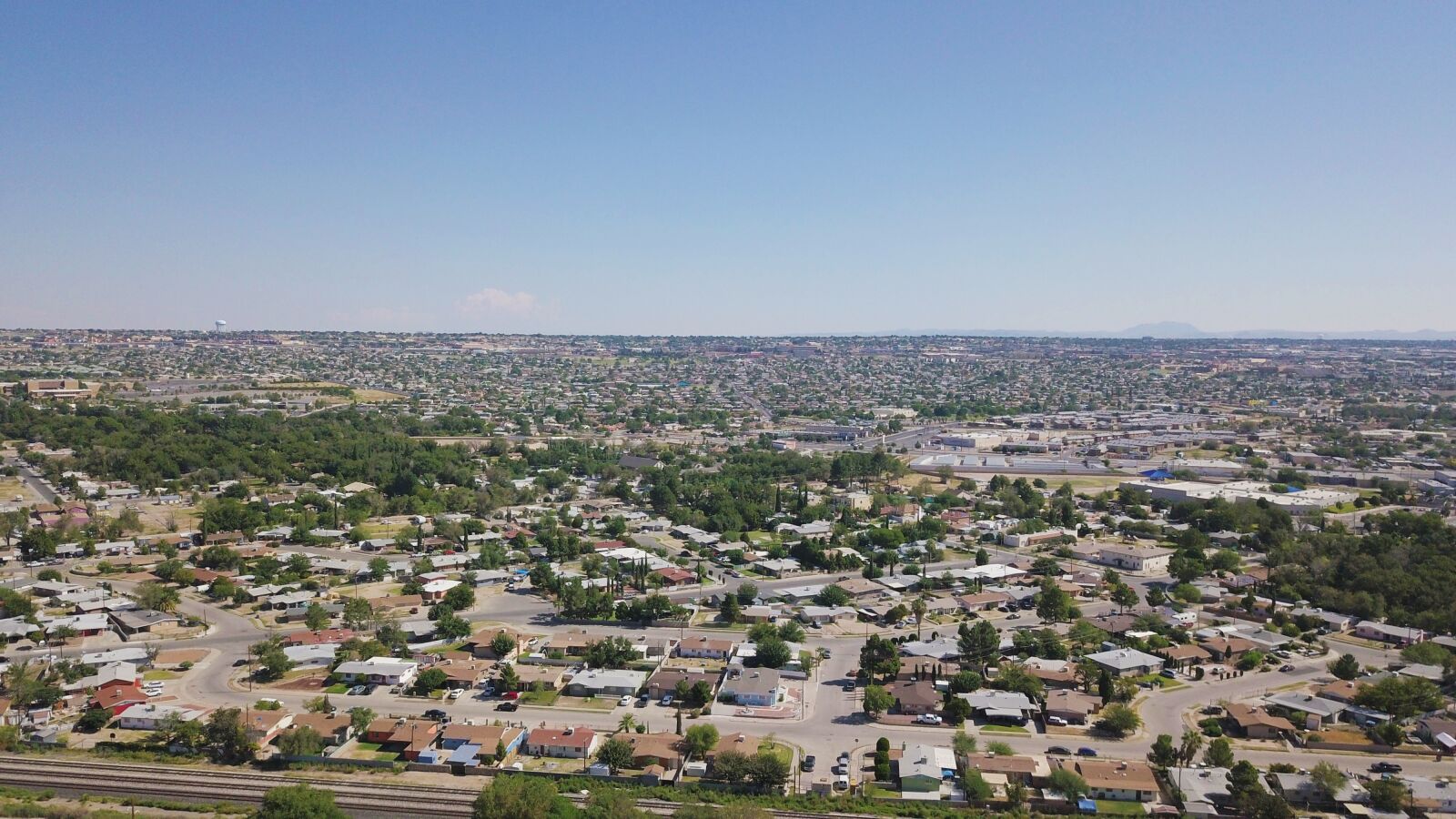 DJI FC220 sample photo. City, houses, aerial photo photography