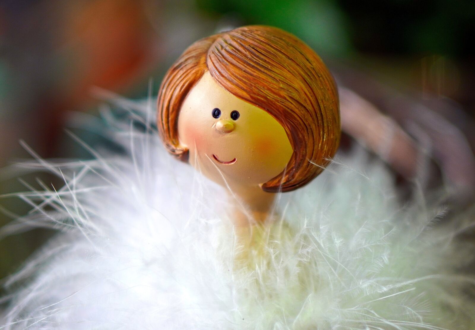 E 50mm F1.8 OSS sample photo. Angel, figure, statue photography