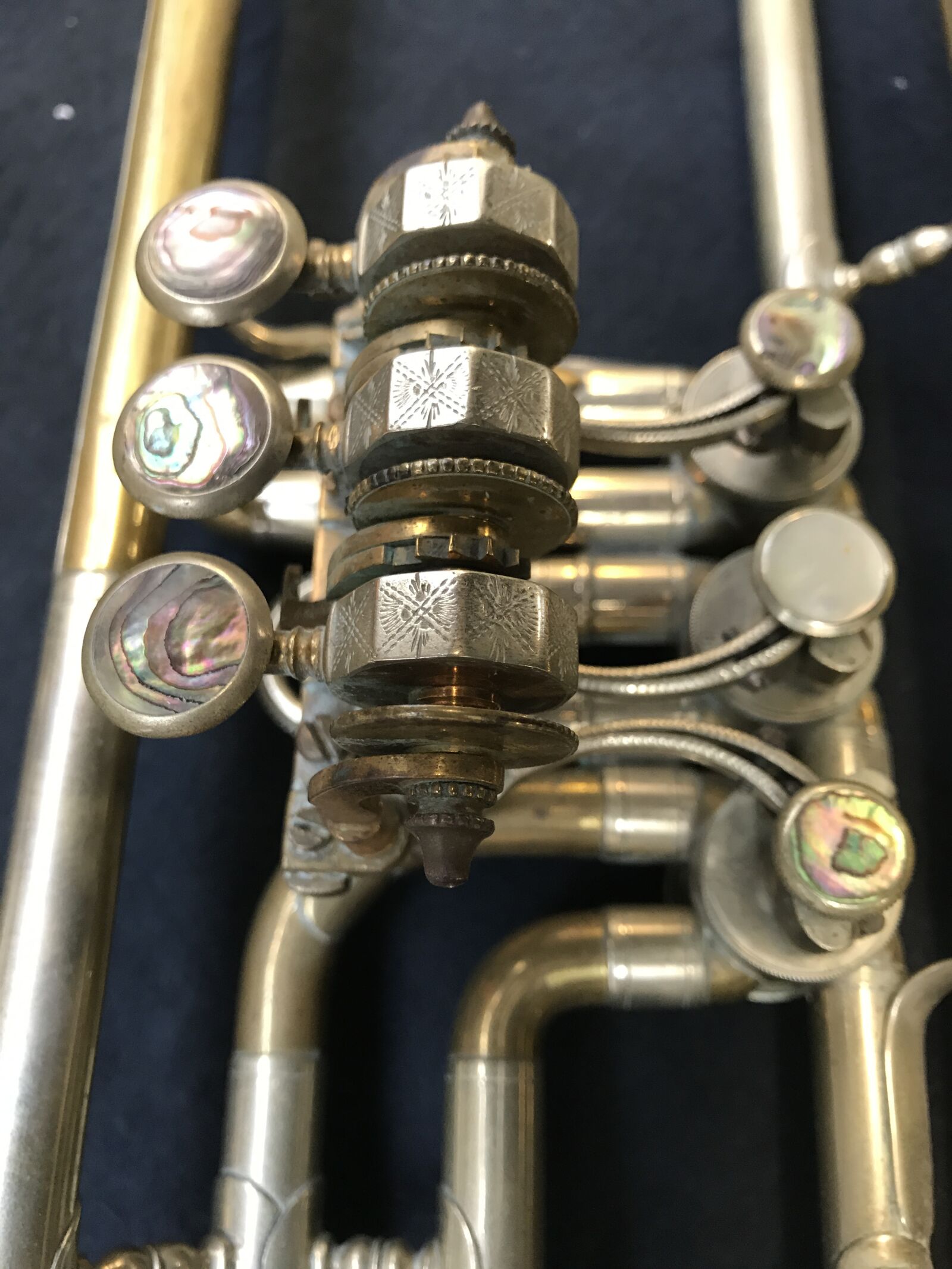 Apple iPhone 7 sample photo. Musical instrument, trumpet, wind photography